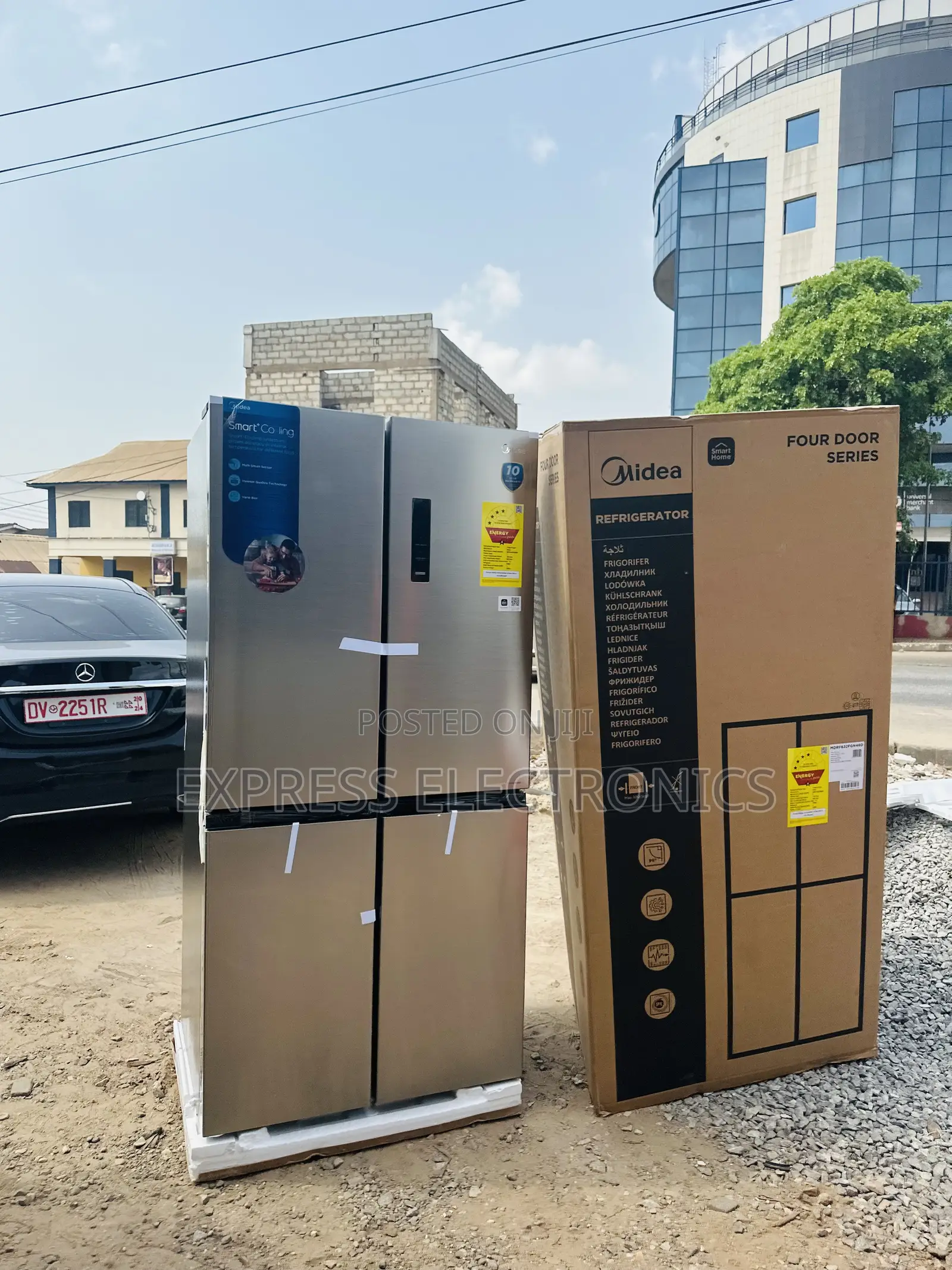 474L Fridge 4doors Midea MDRF632FGN46D