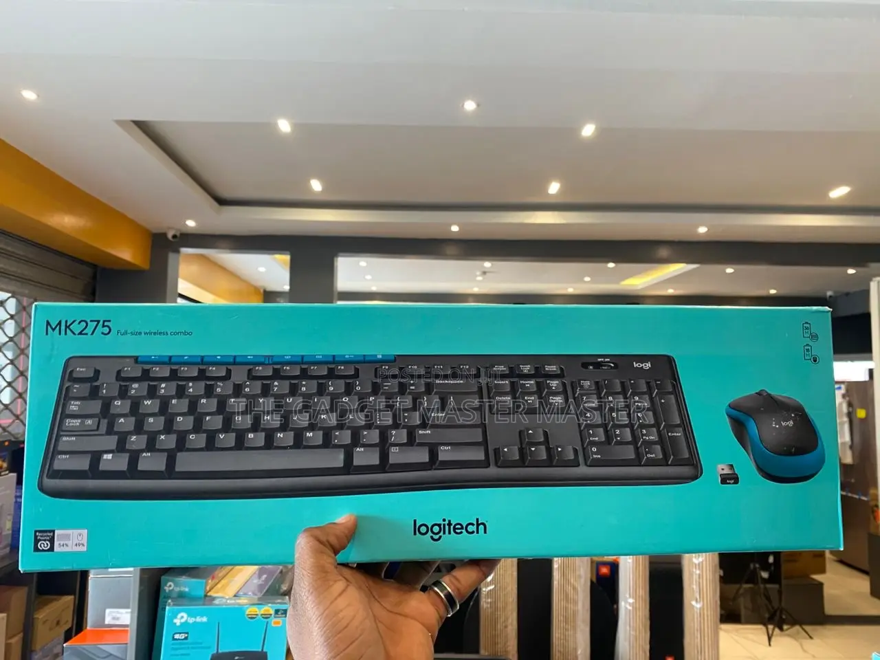 Logitech MK275 Wireless Keyboard and Mouse