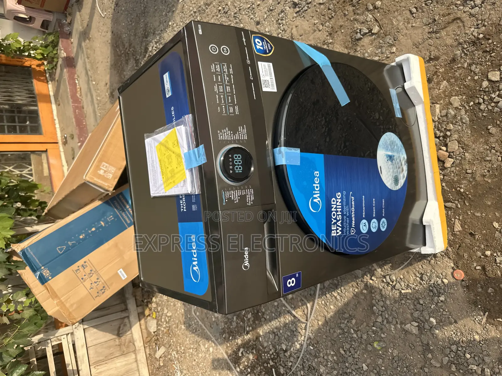 Brand New Midea WM Fronted MF-200W80WB/T 8kg