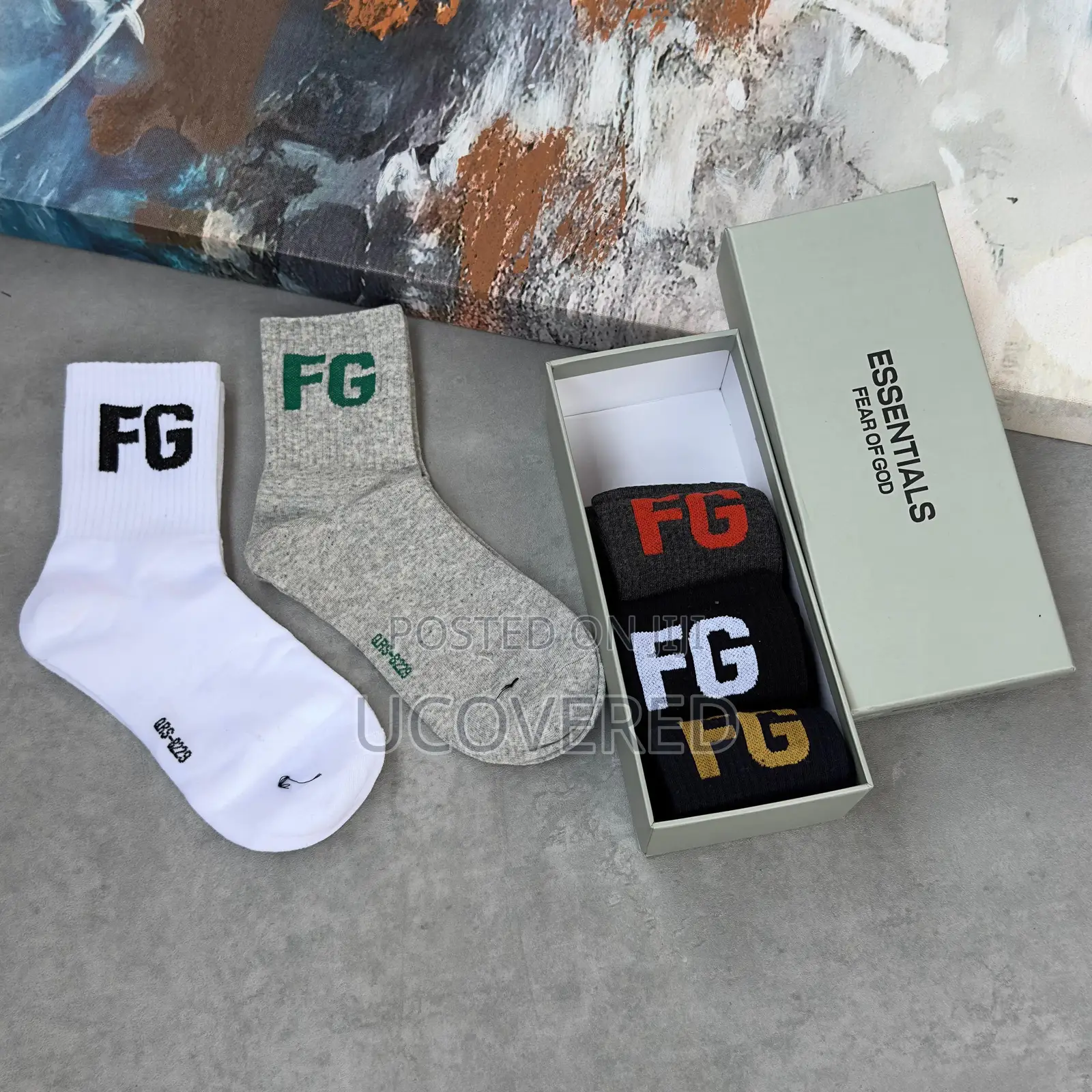 High Quality Cotton Socks(5 Pairs in a Box)