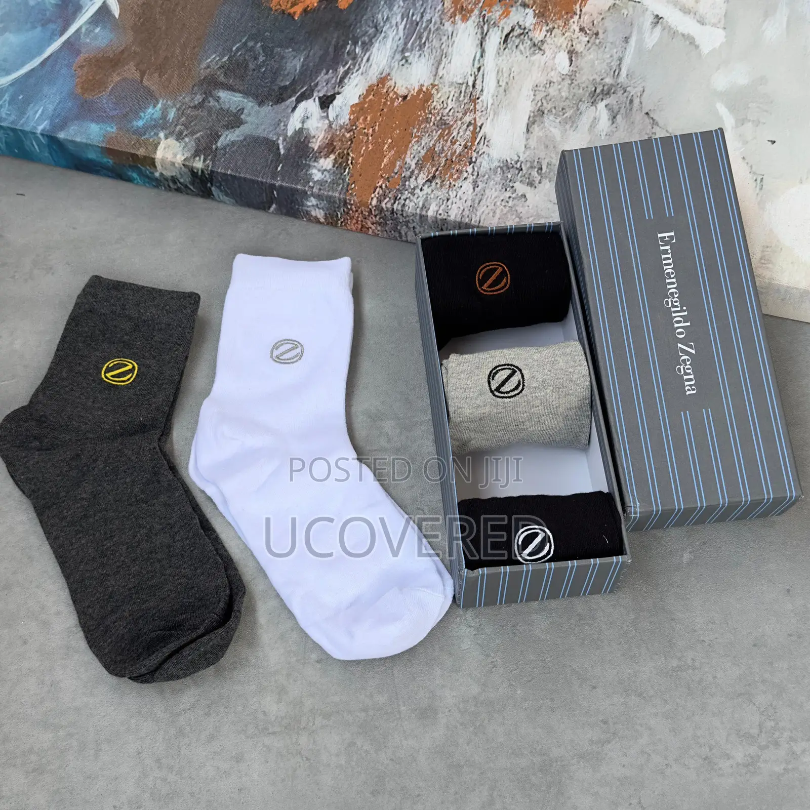 High Quality Cotton Socks(5 Pairs in a Box)