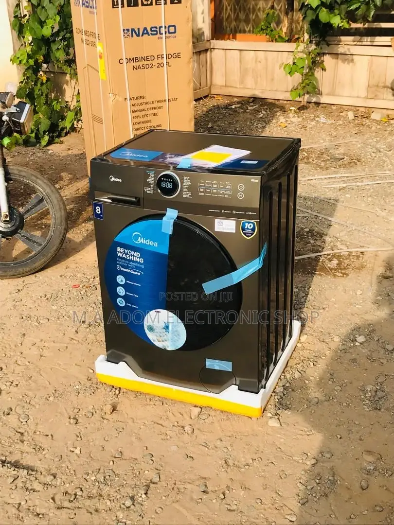 Midea 8kg Front Load Automatic:Your Everyday Laundry Hero
