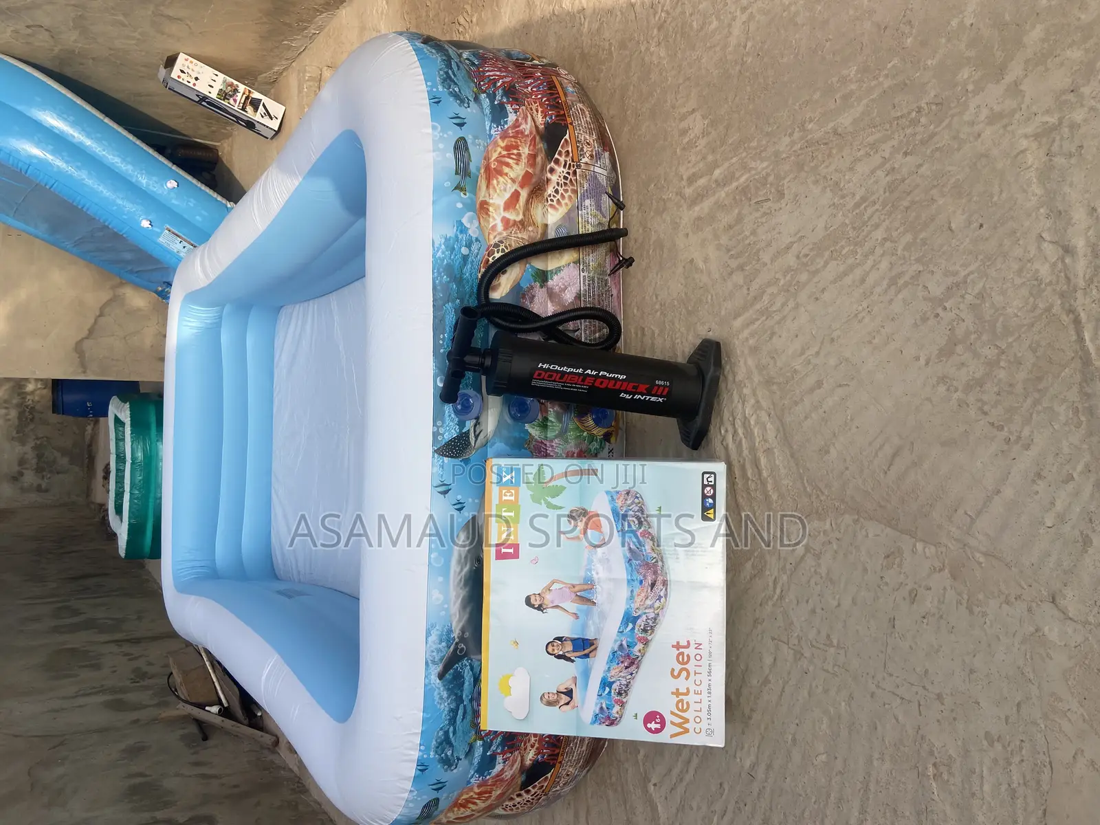 Original Rectangular Family Size Swimming Pool Available