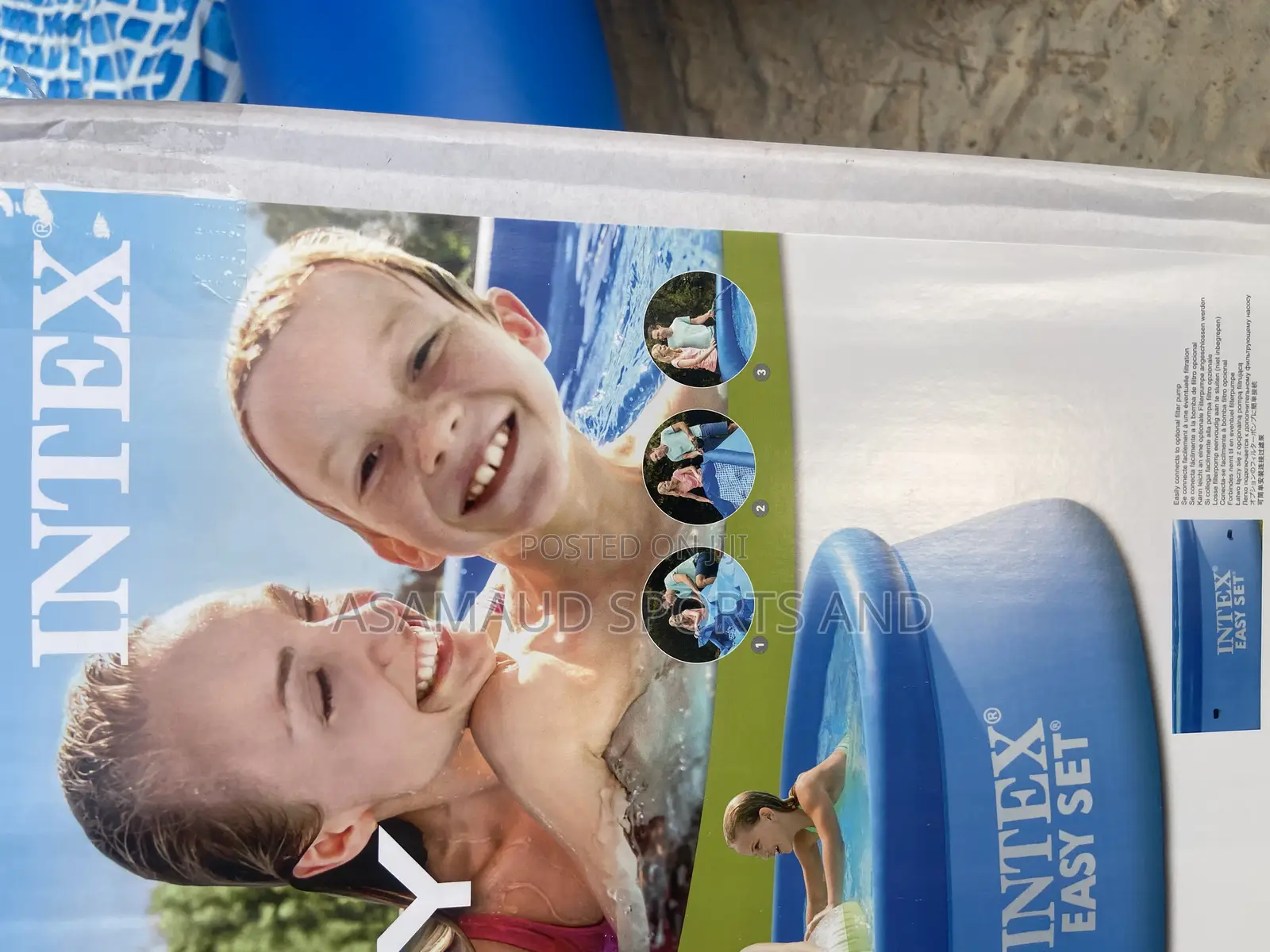 Original Cylindrical Swimming Pool Family Size Available