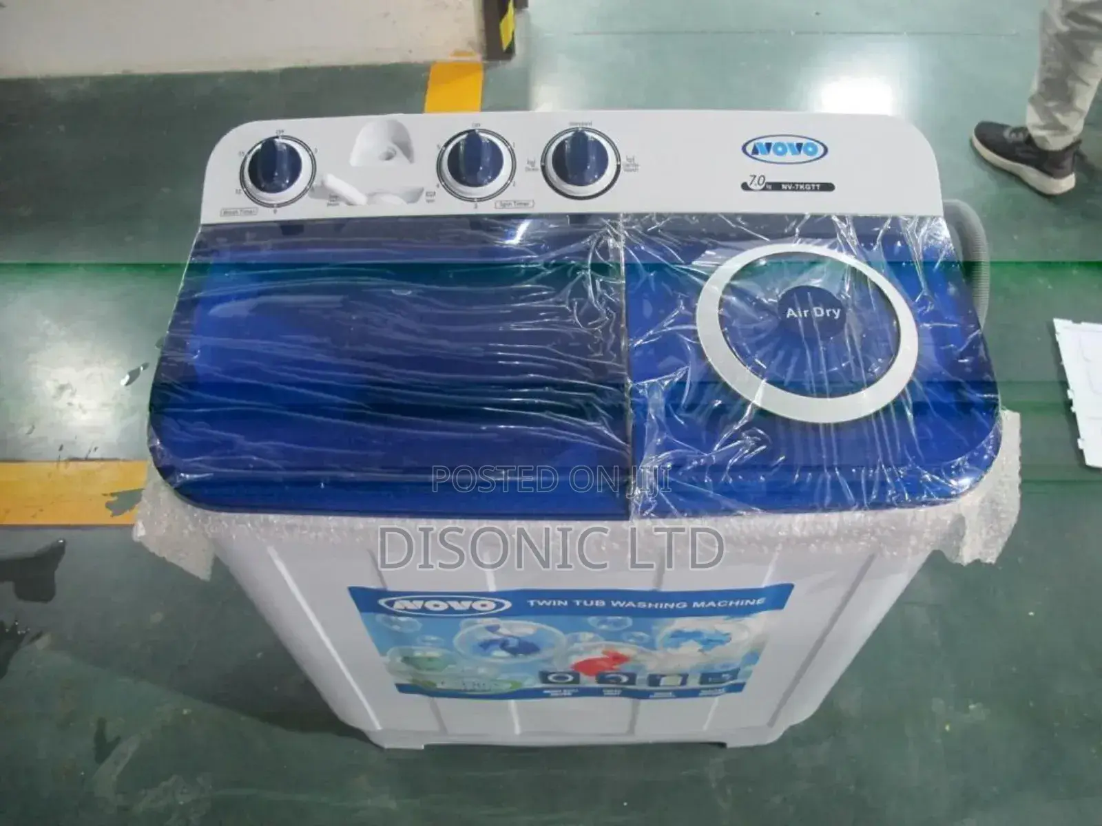 12kg Novo Twin Tub Washing Machine