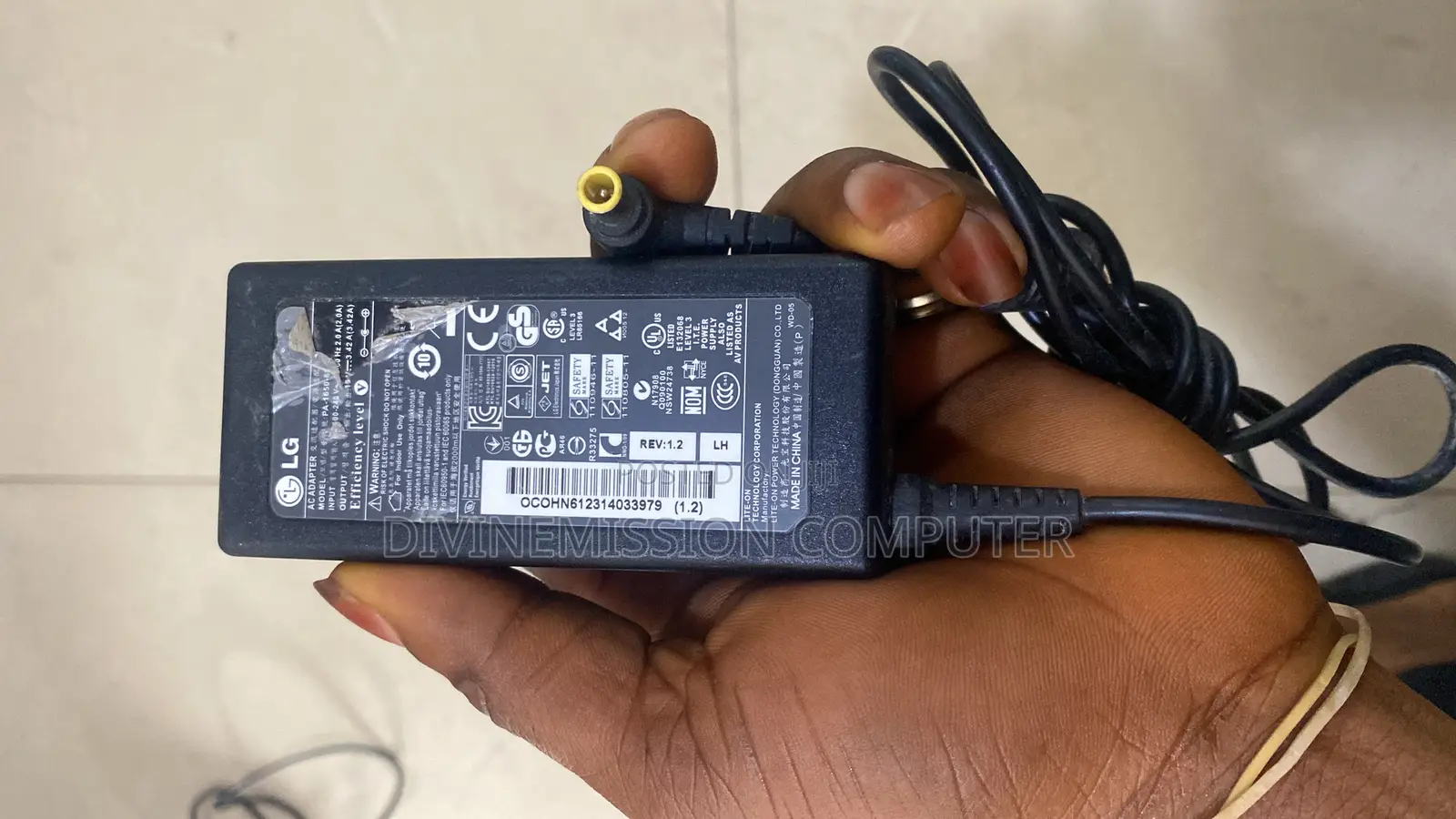 LG TV Power Adapter 19v~2.53A, Original UK Used