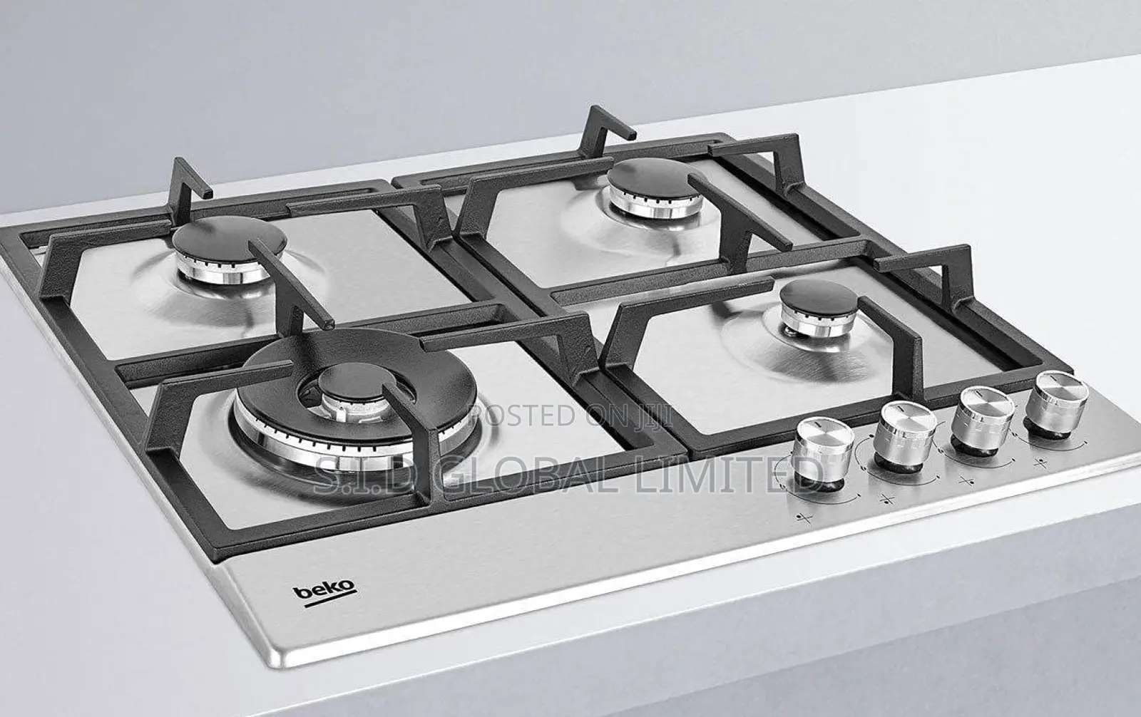 Experience the Smooth BEKO 60cm Built-in Gas Hob