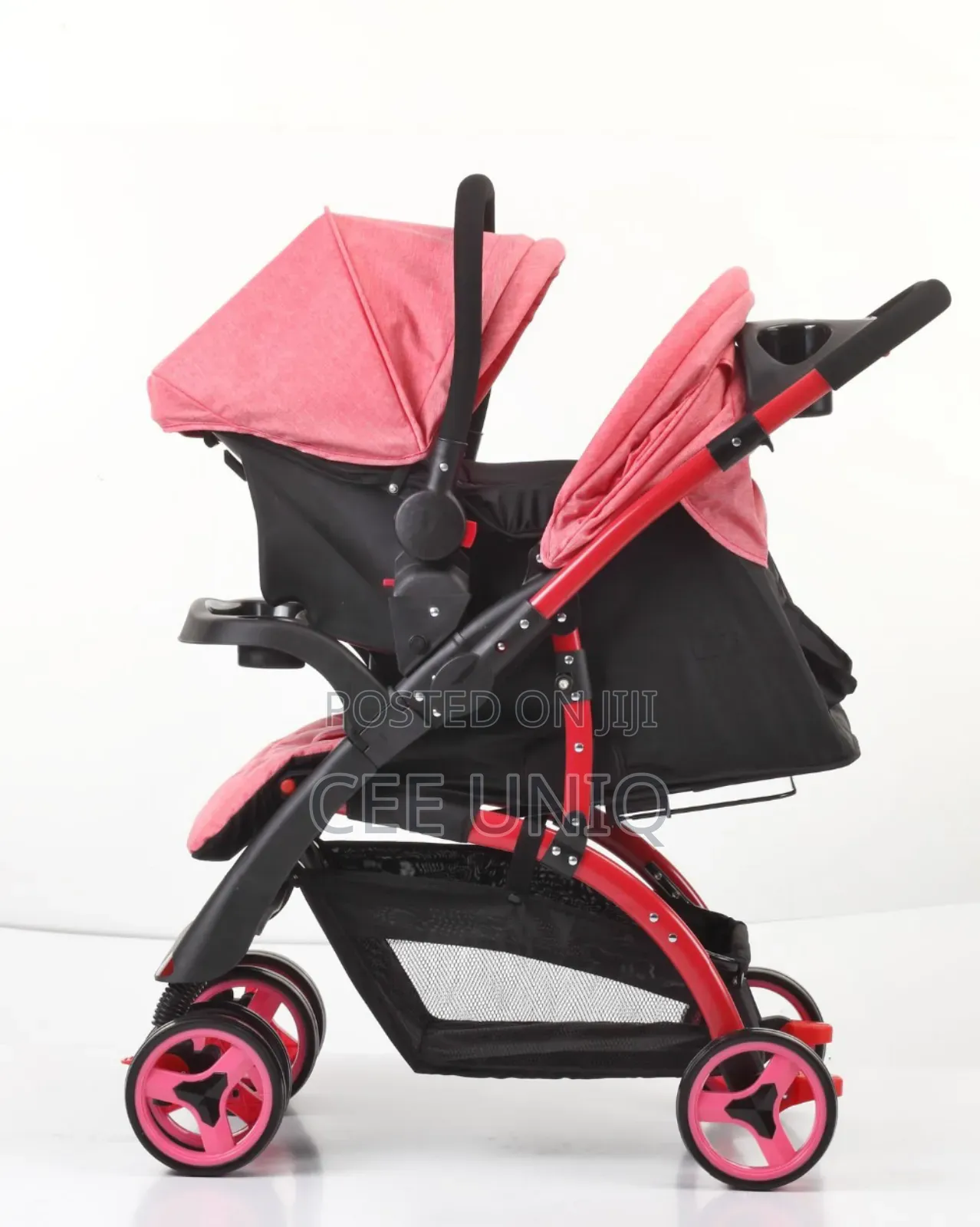 2 in 1 Stroller With Car Seat Carry Cot