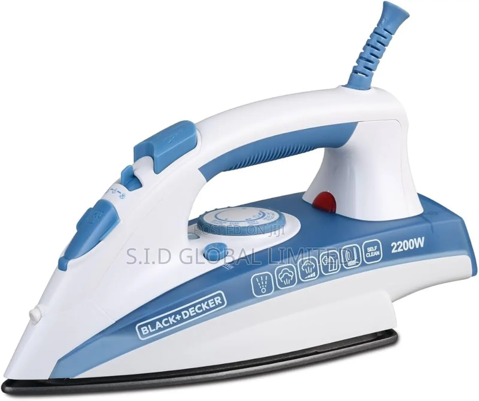 Effortless Ironing With Black Decker Steam Iron, 220ml