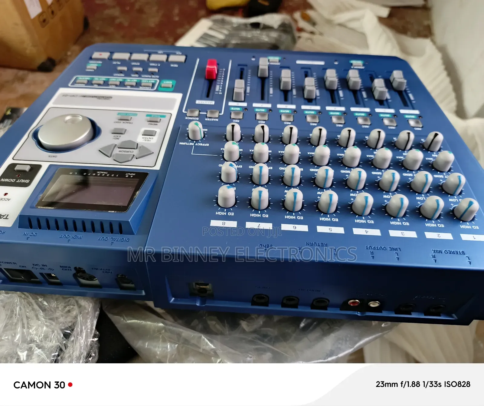 Professional 8 Channel Studio Mixer