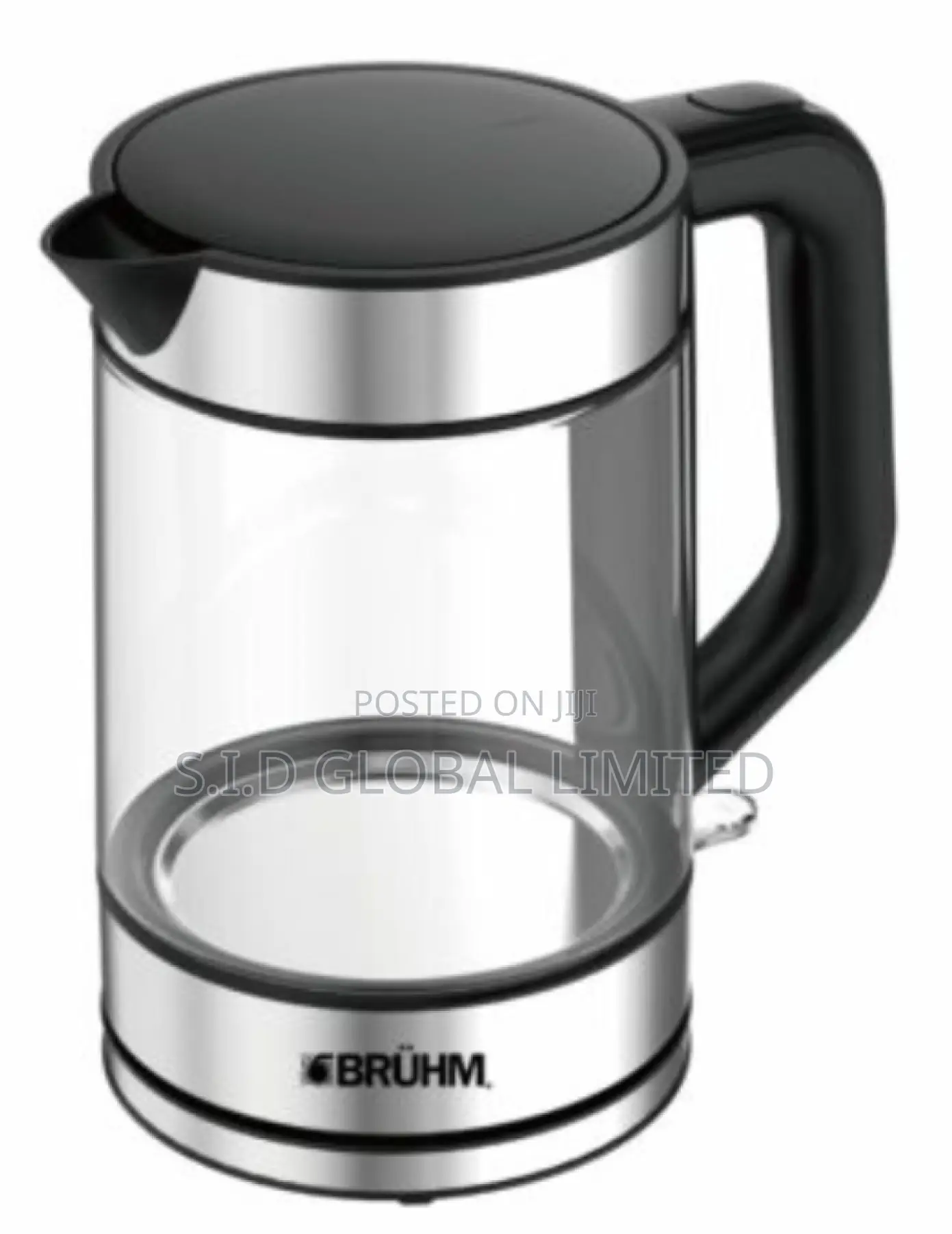 Handcrafted Happiness With Bruhm 1.7L Electric Glass Kettle