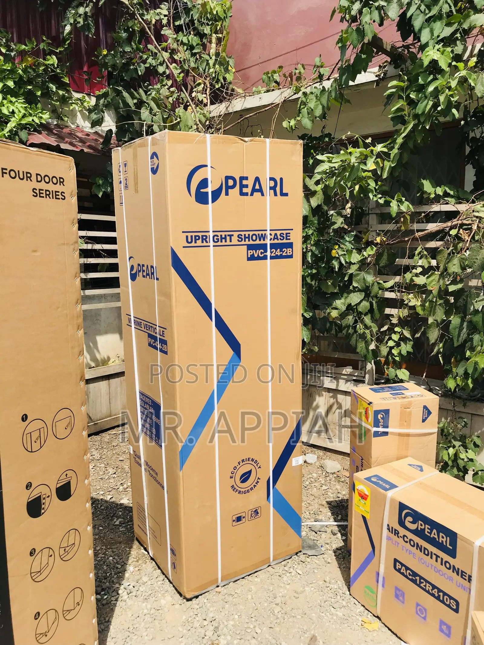Super Chilling Pearl PVC-424 Electric Beverage Cooler.