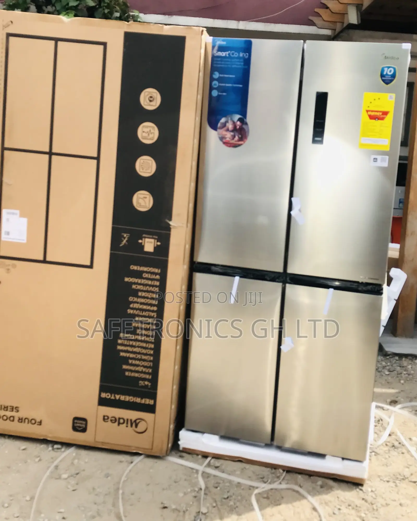 Buy Dark Grey French Door 474L Midea 4 Doors MDRF632FGN46D