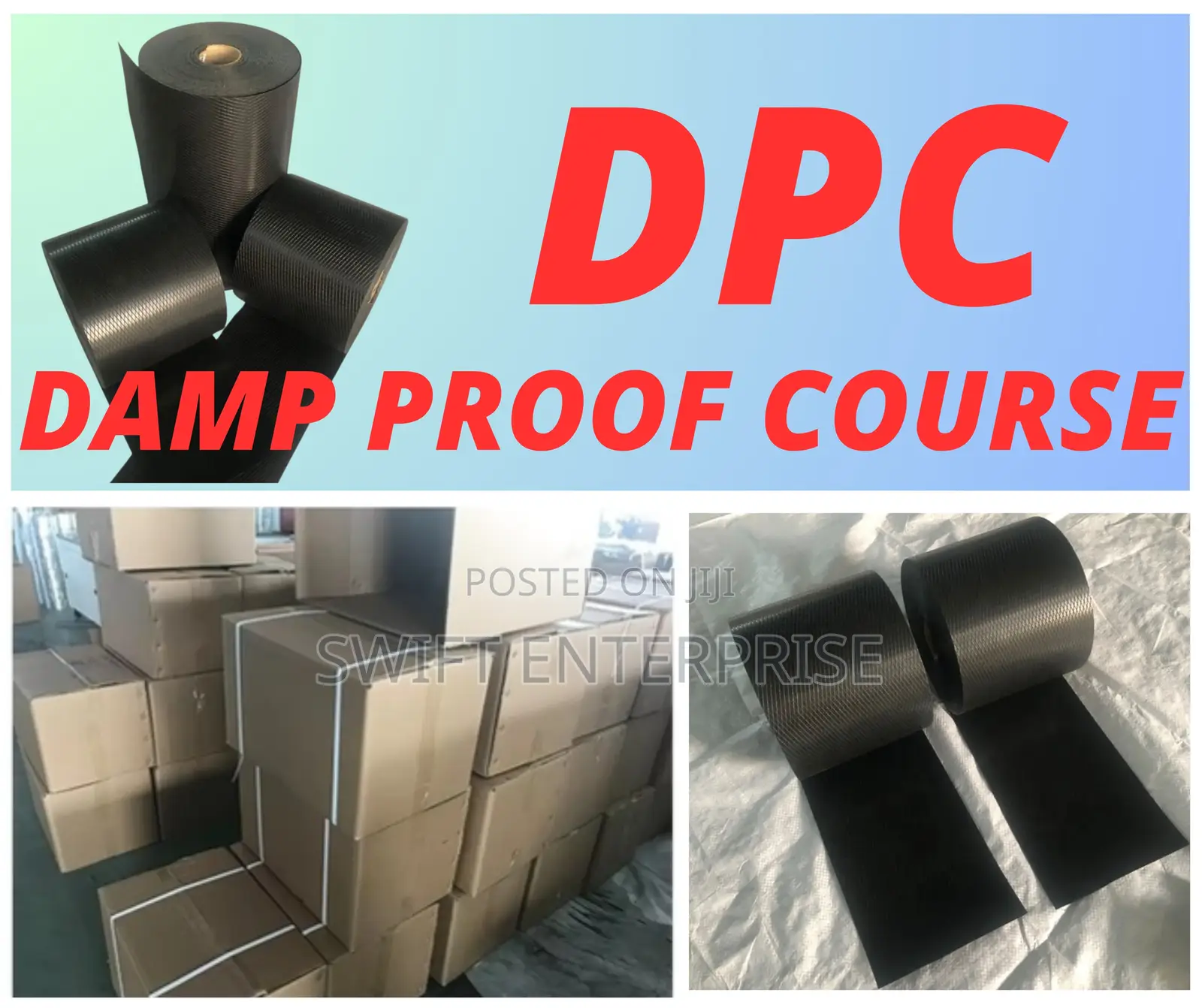 Dpc - Damp Proof Course(6inches By 100feets)