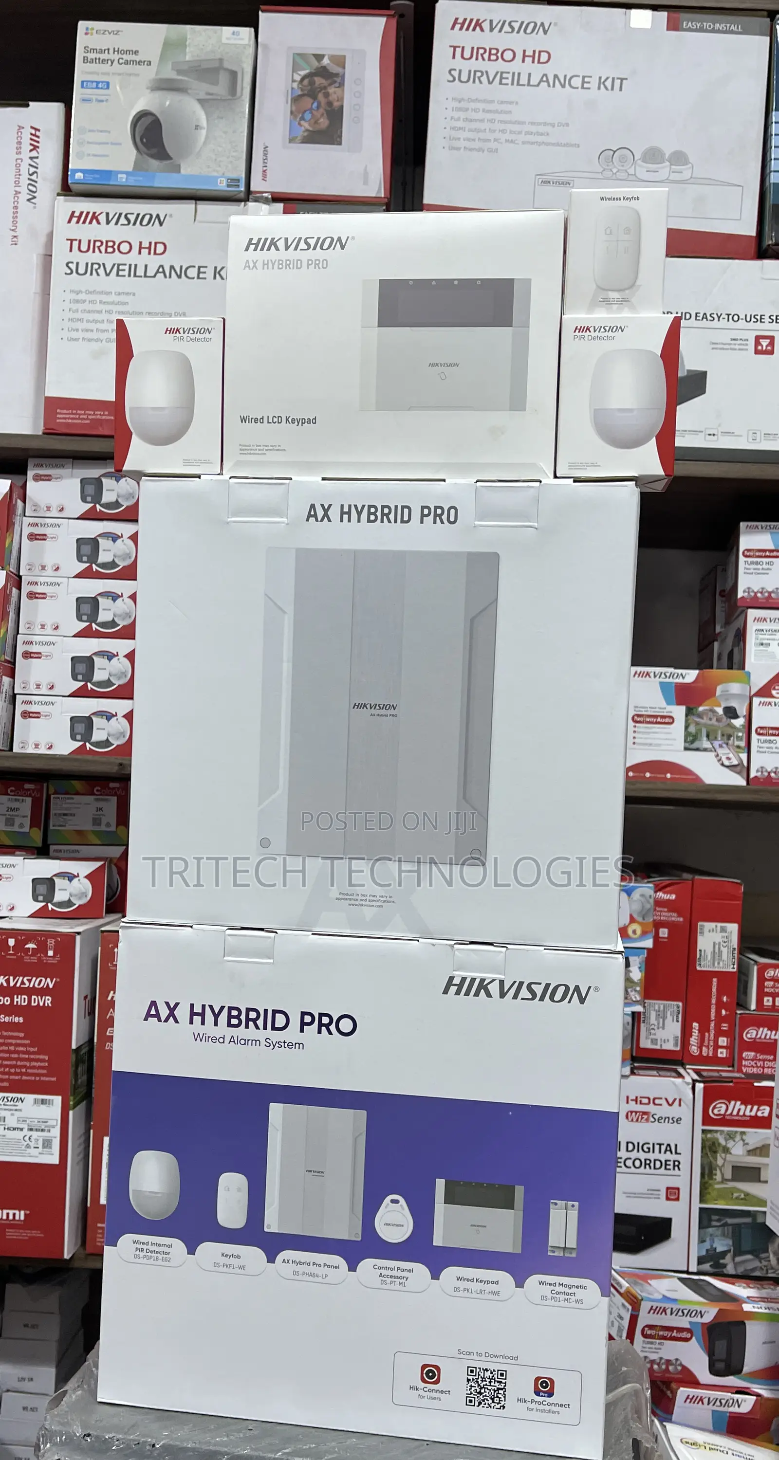 Hikvision Ax Hybrid Pro Kit (868mhz) Ds-Pha64-Kit-We (B)