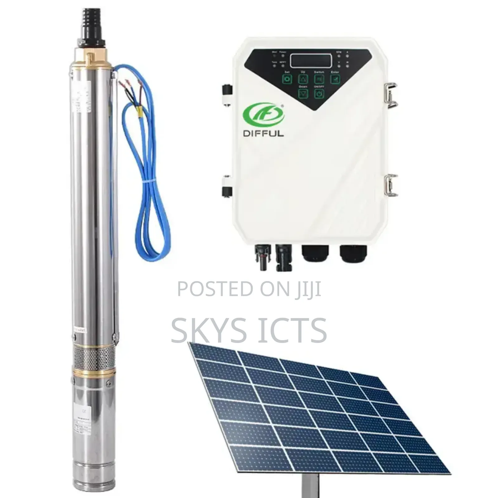 1.5hp Solar Borehole Pump