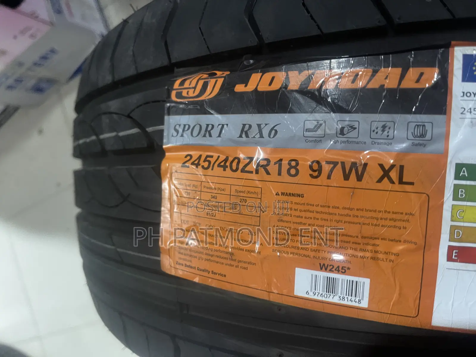 245/40r 18 Affordable New Tyres