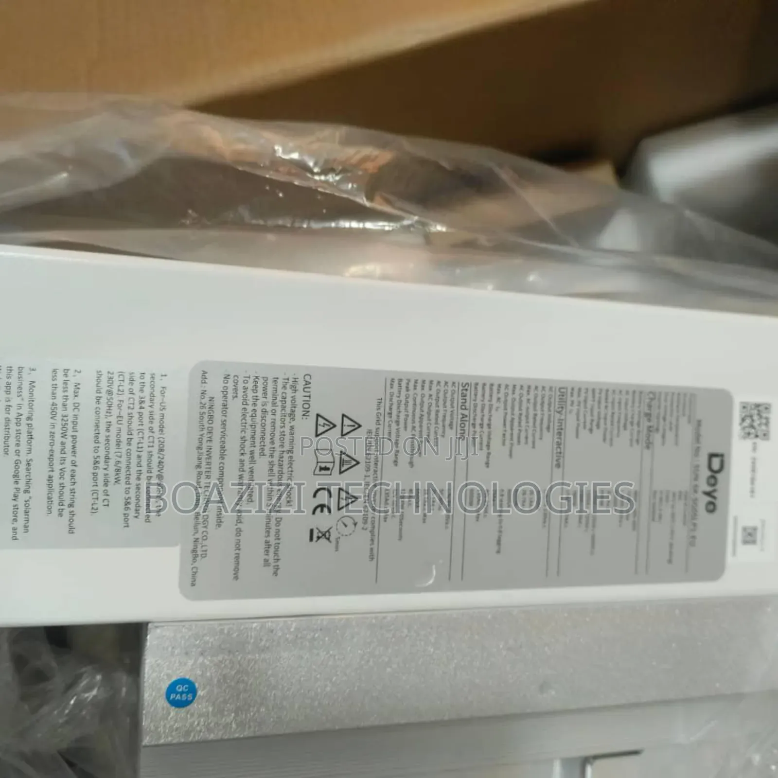Deye 6kw Hybrid Inverter