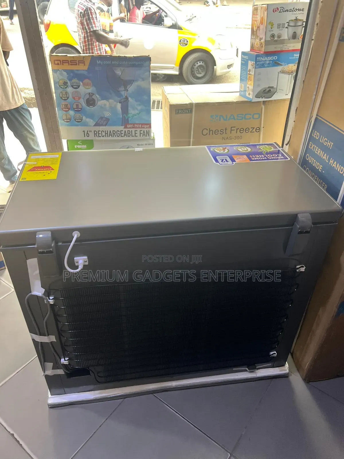 Nasco NAS-380SK 244L Well Built 3 Star Energy Saver Freezer