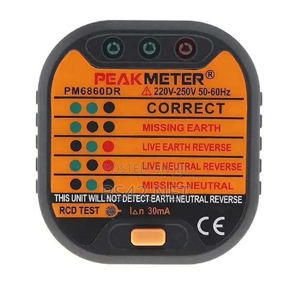 Portable Electrical Smart Socket Tester