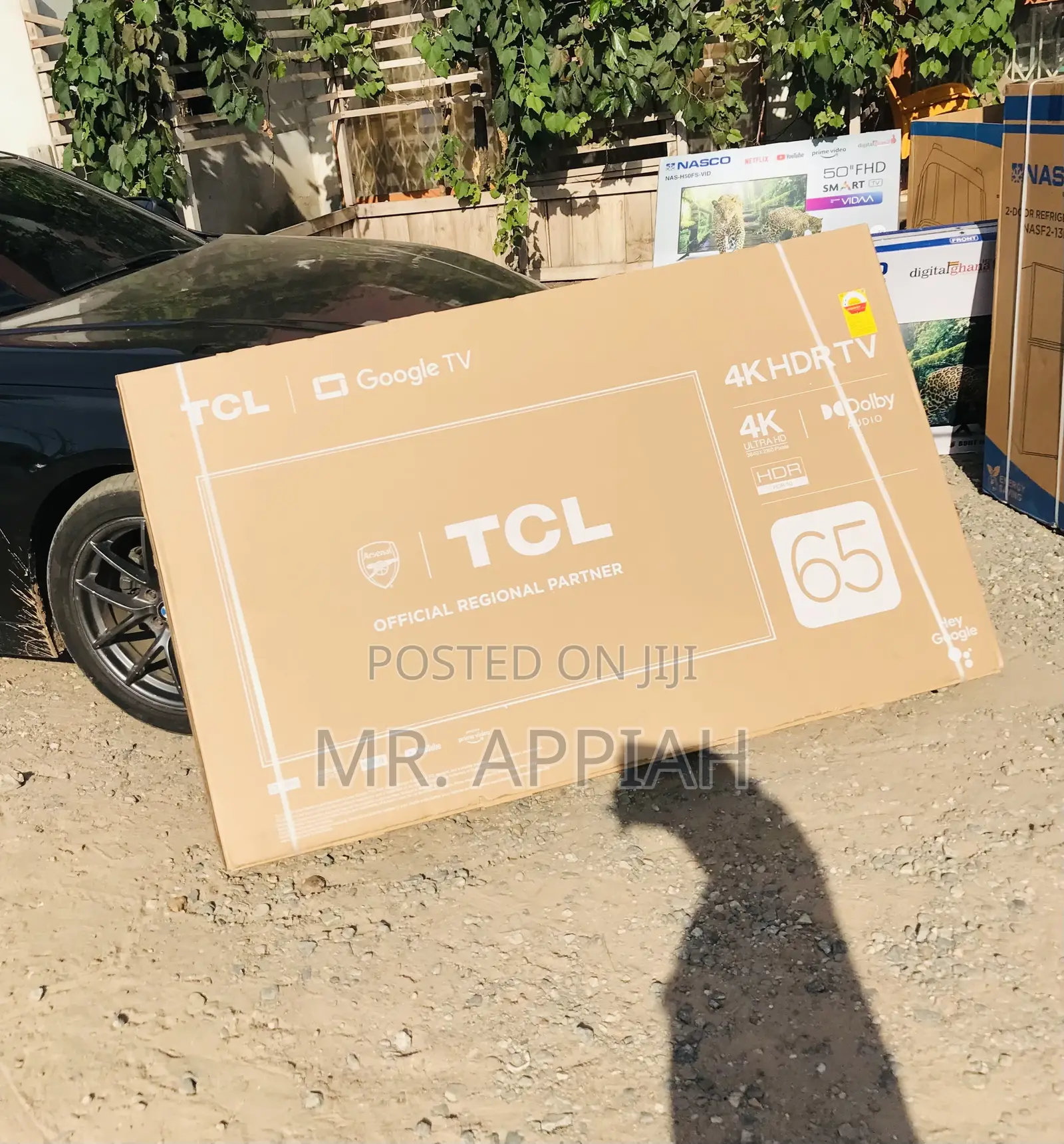 Brand New TCL 65p635 65” HDR Smart Google Electric Tv.