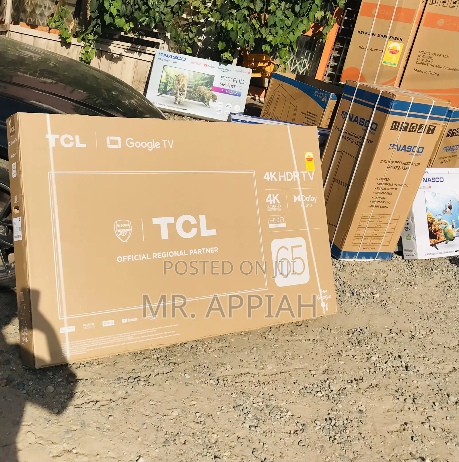 Brand New TCL 65p635 65” HDR Smart Google Electric Tv.