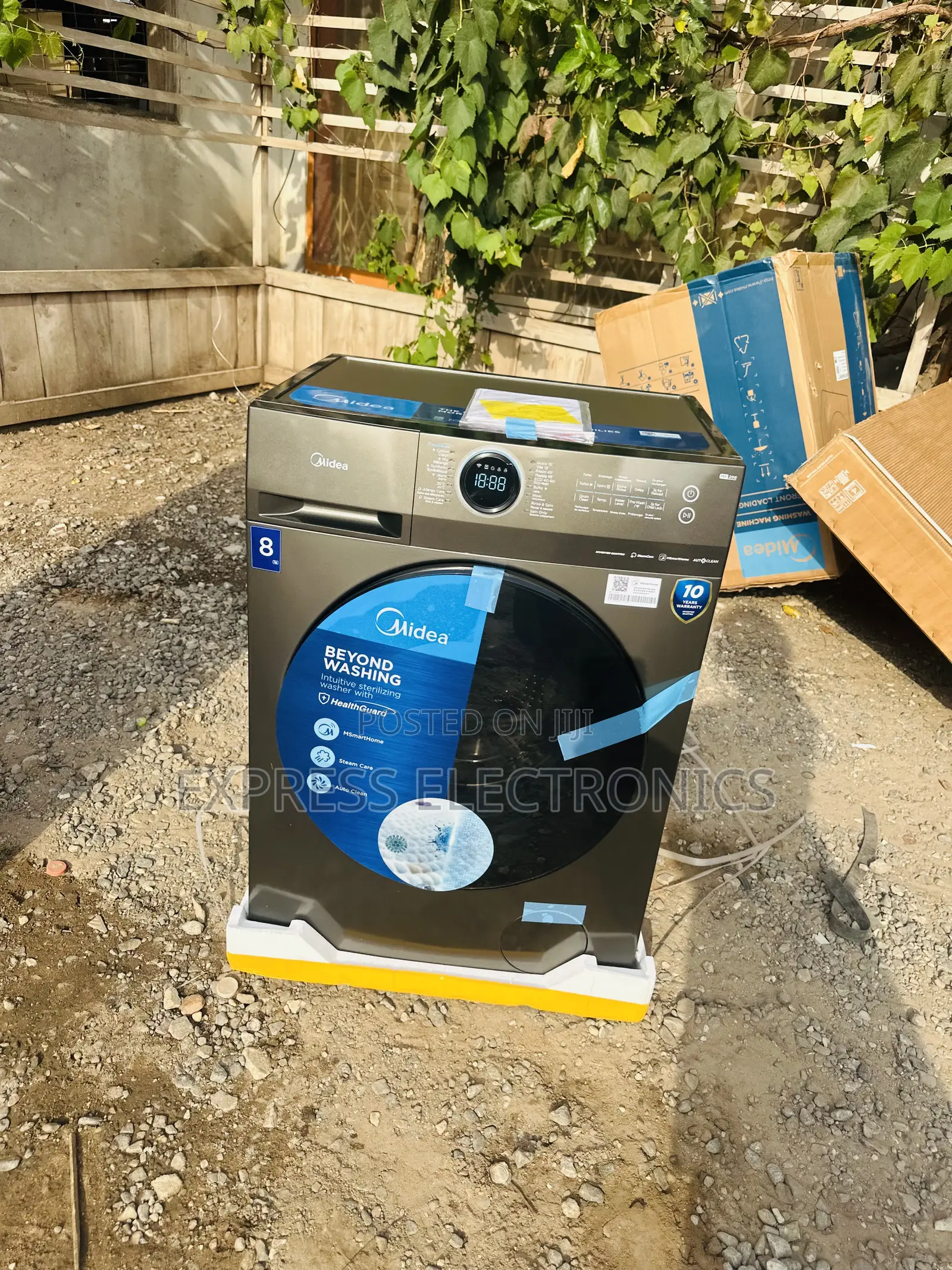 Unique Performance Washing Machine 8kg MF-200W80WB/T