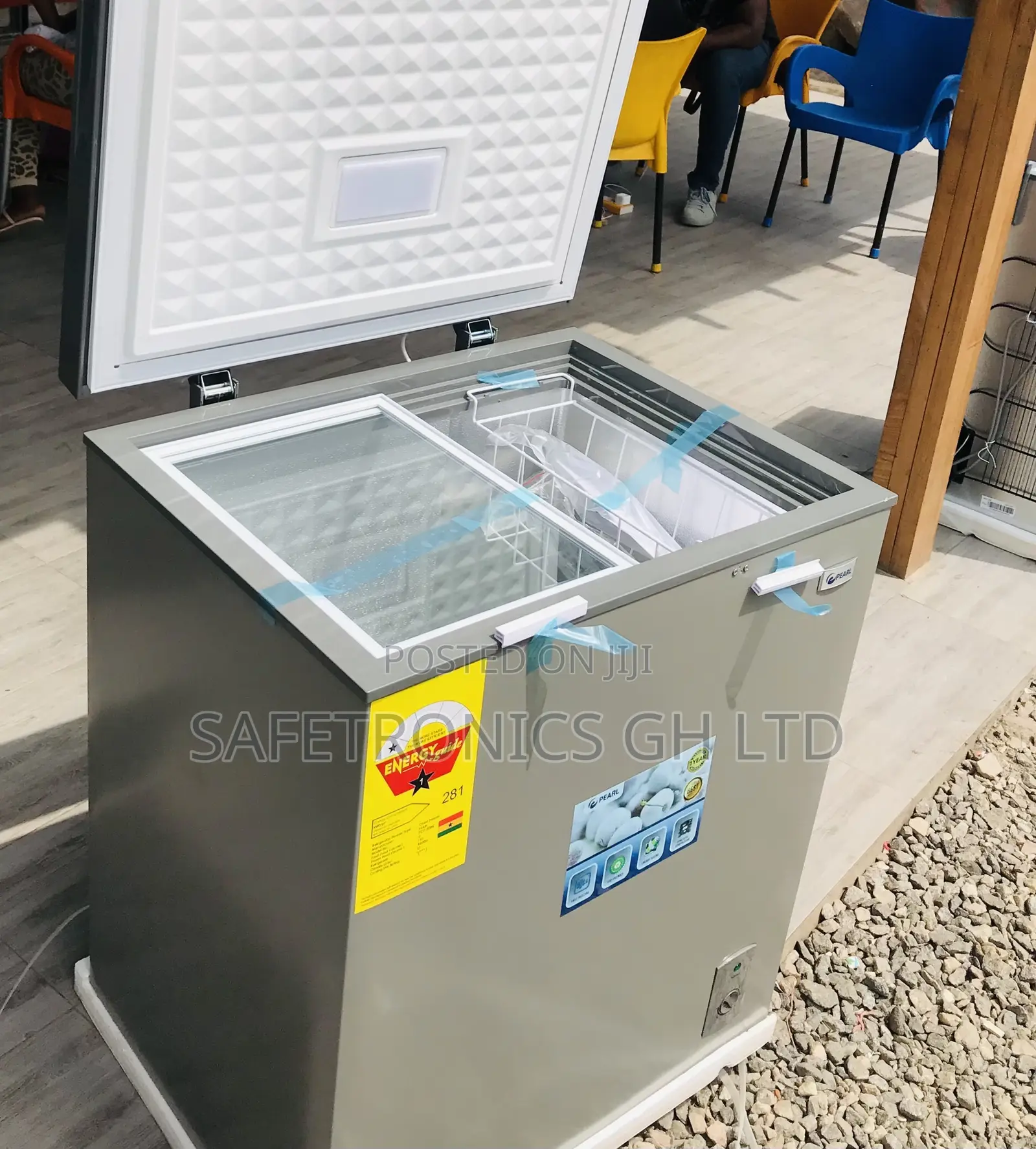 Eco Friendly Pearl PCF- 147 Liters Singledoor Freezer