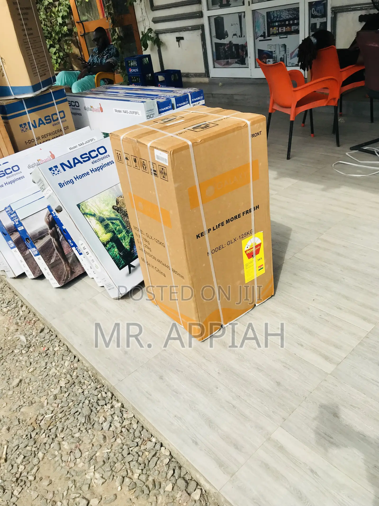 Authentic Galaxy Single Door Electric Table Top Fridge.