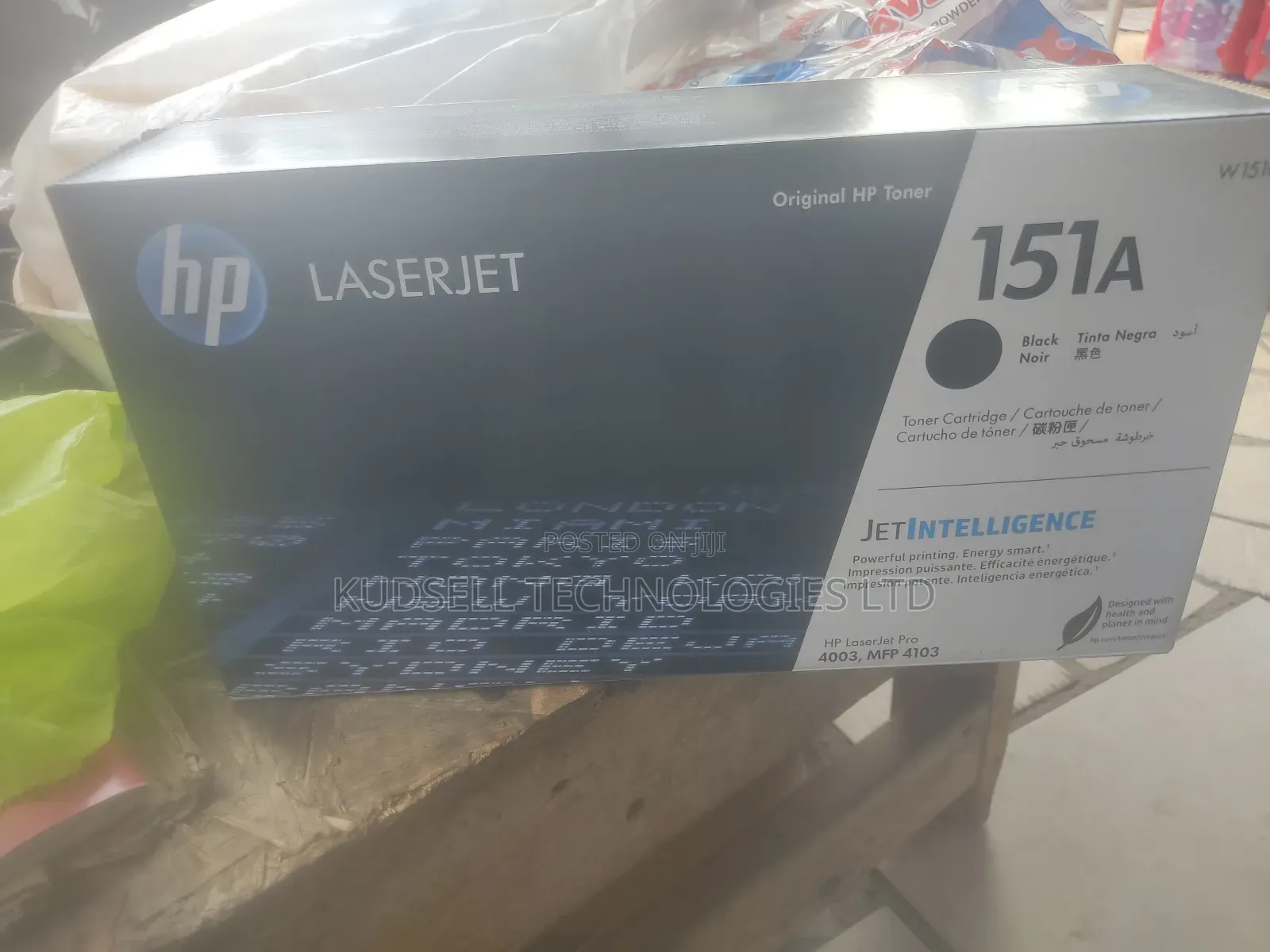 Hp 151a Black Laserjet Toner Cartridge (W1510a)