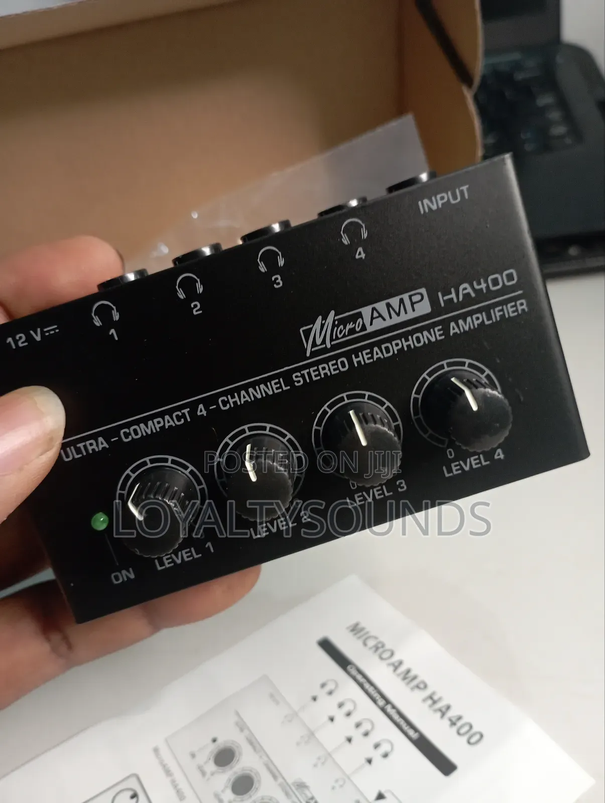 4-Way Headphone Amplifier