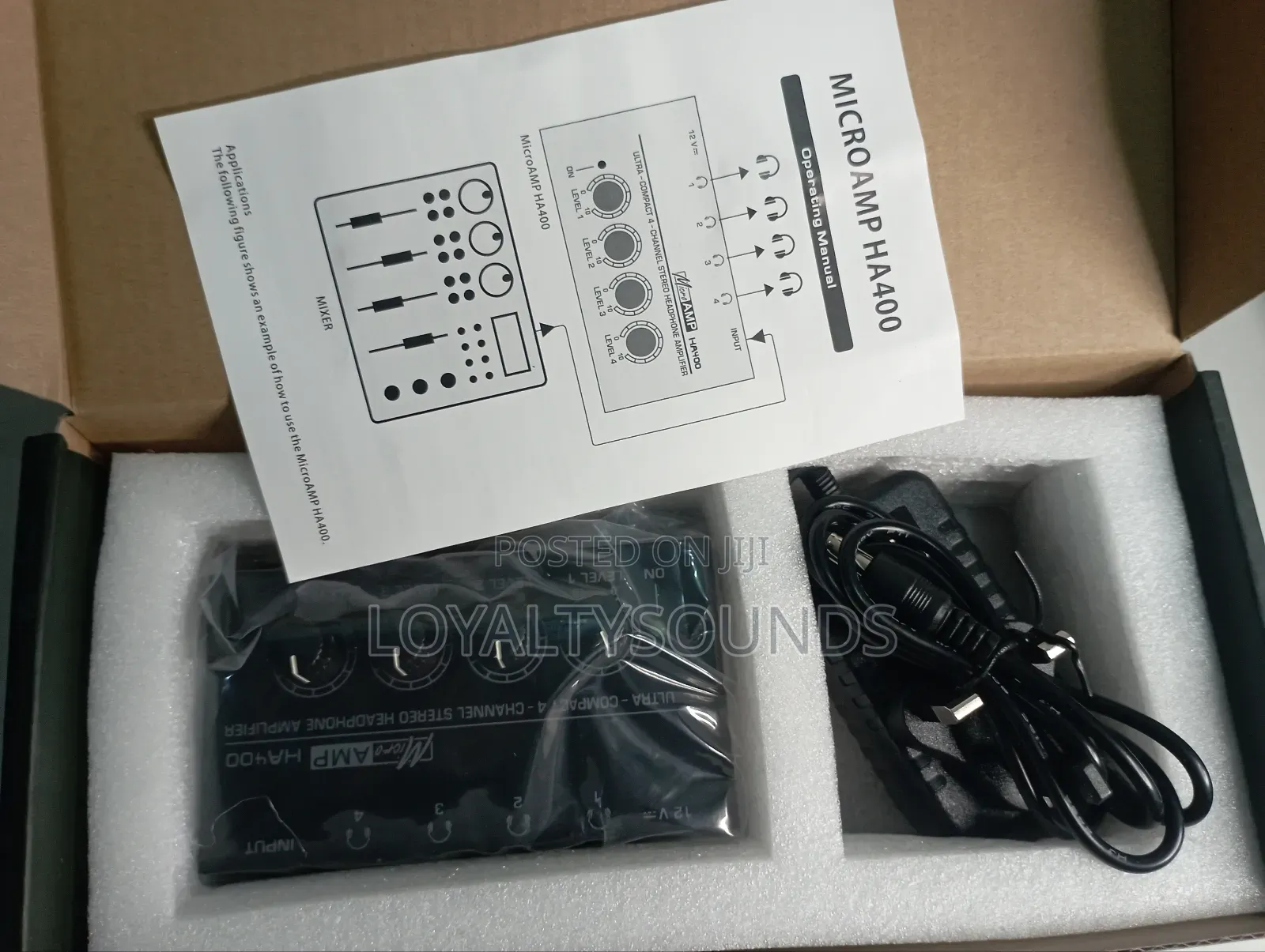 4-Way Headphone Amplifier
