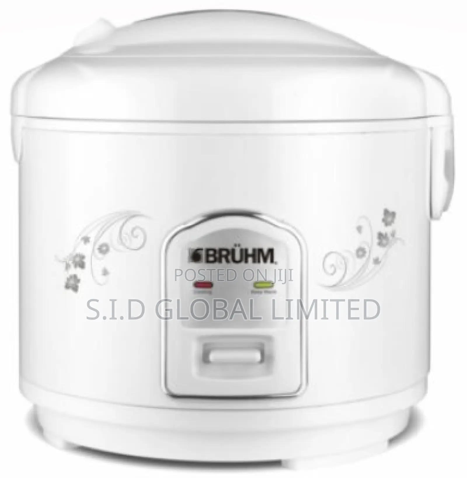 Removable Steamer Bruhm Rice Cooker BRC-18700w