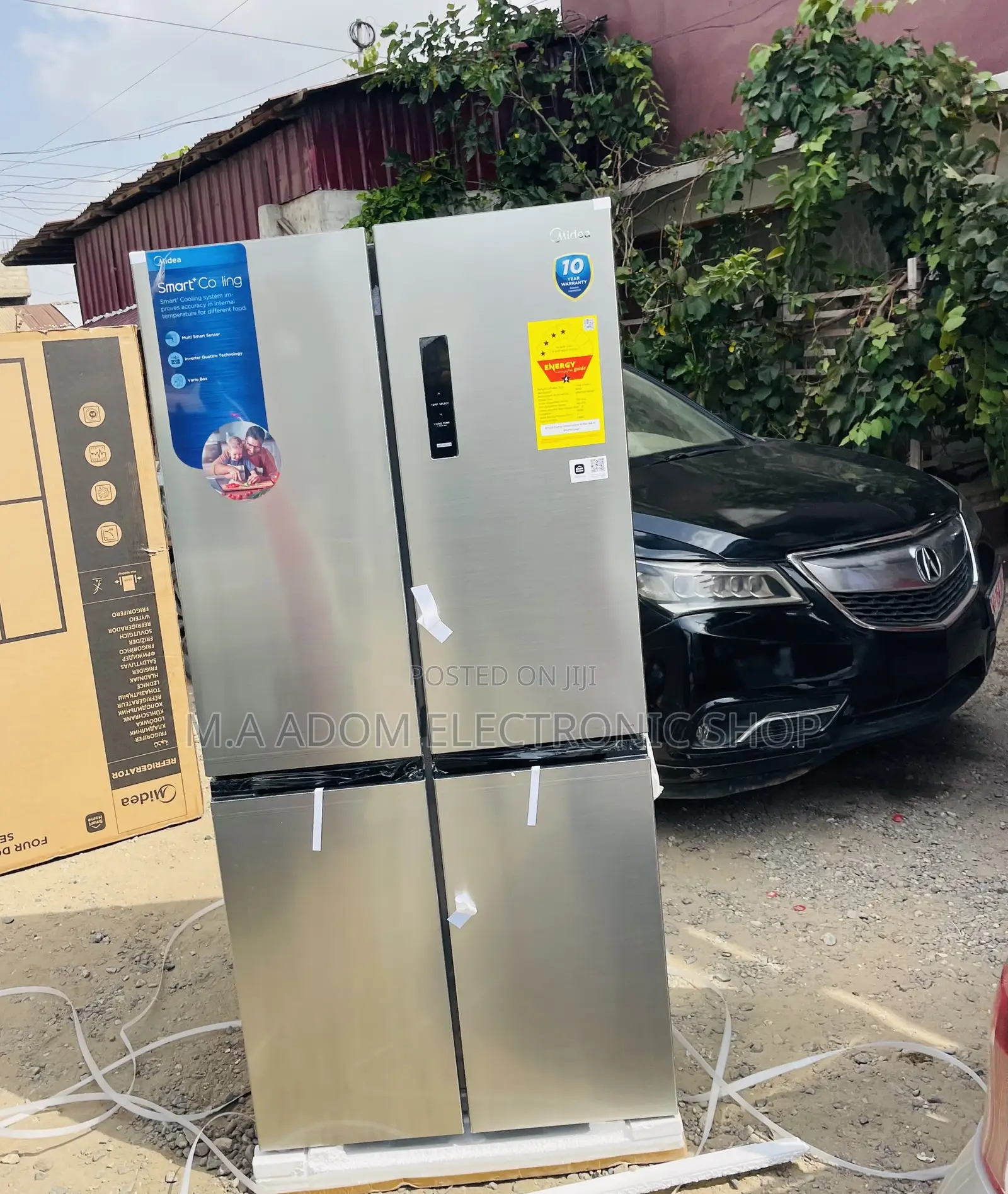 Extremely Cooling Midea MDRF632FGN46D Side by Side Fridge.