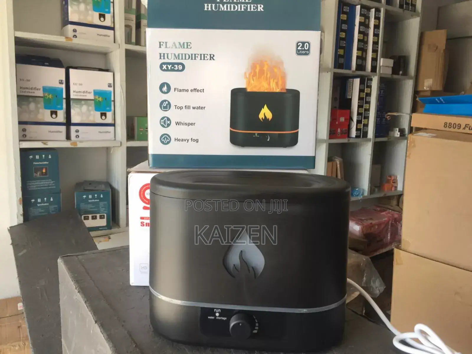Flames Diffuser With Fragrance Oil