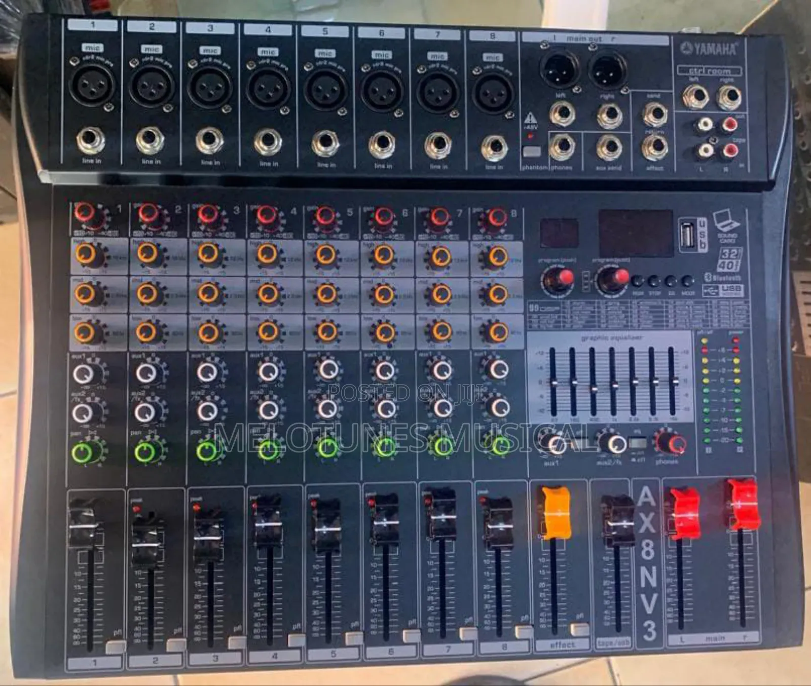 Yamaha 8-Channel Raw Mixer [Ax8nv3]