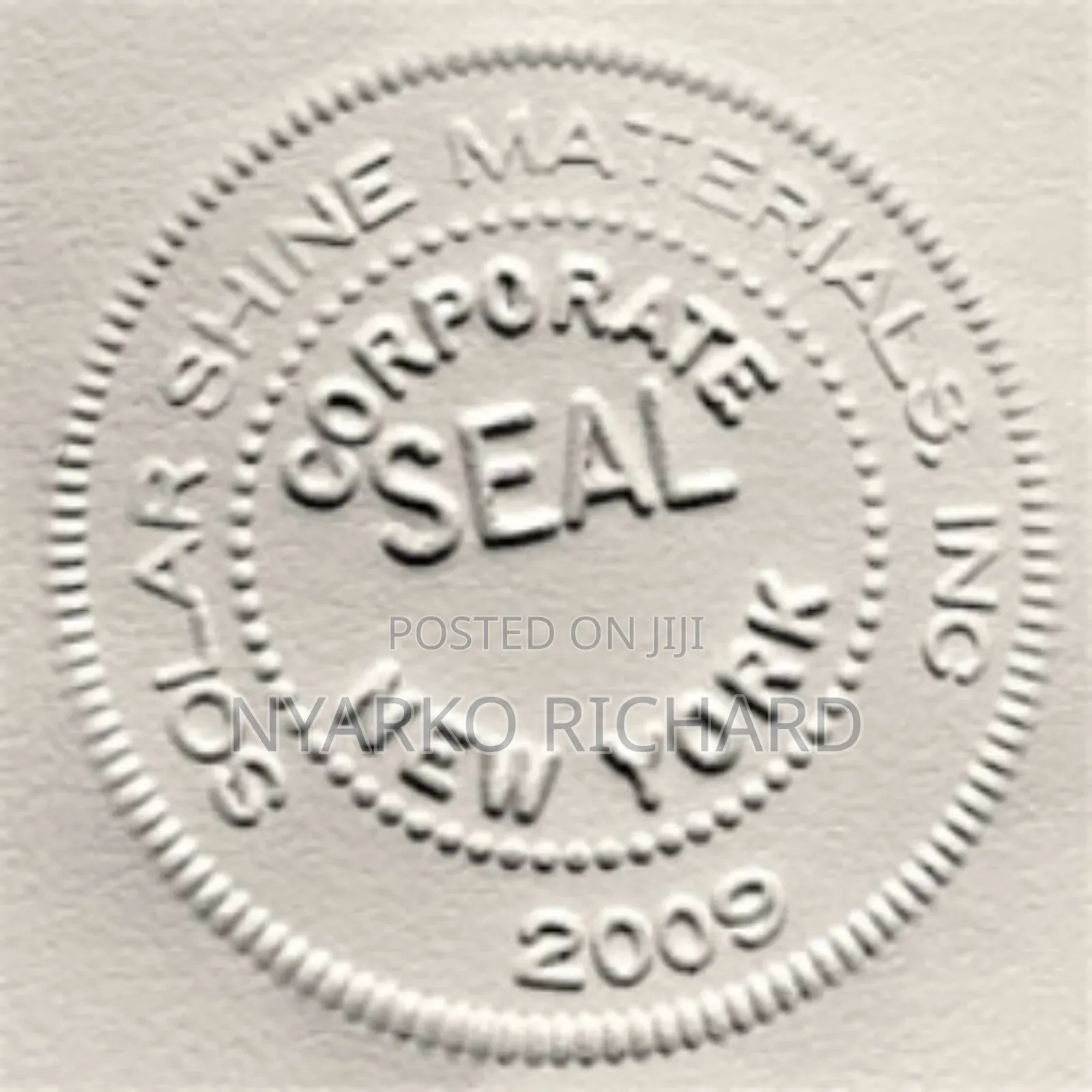 Seal Stamp/ Company Seal Stamp