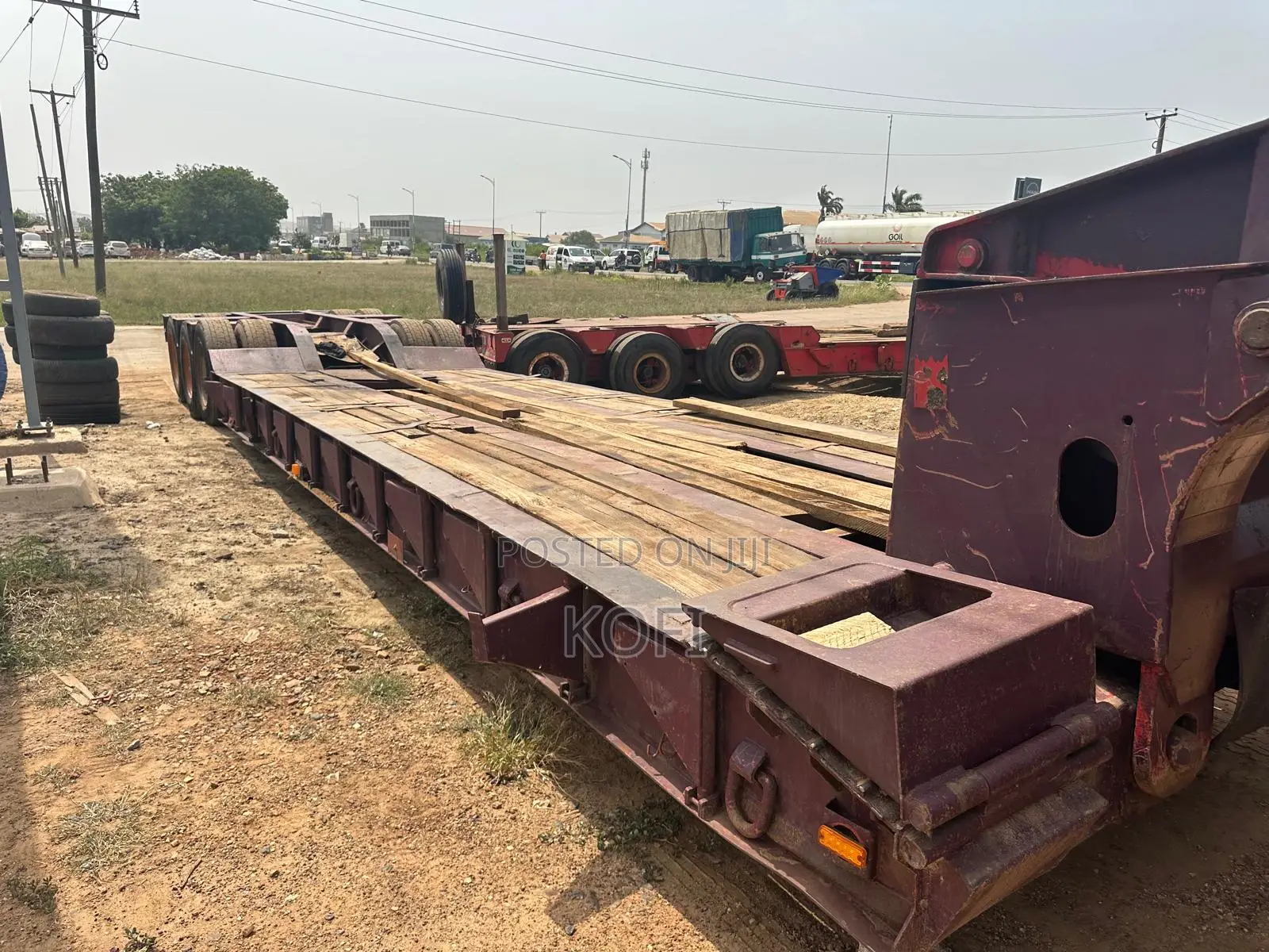 Lowbed Lowboy Trailer 50 Ton Tear Neck
