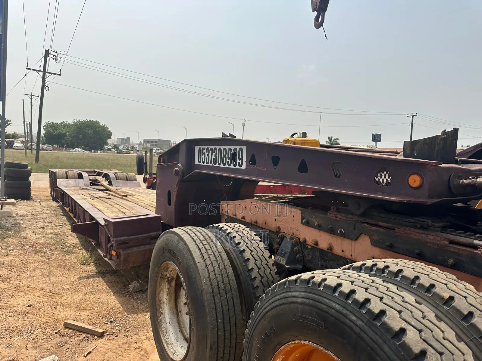 Lowbed Lowboy Trailer 50 Ton Tear Neck