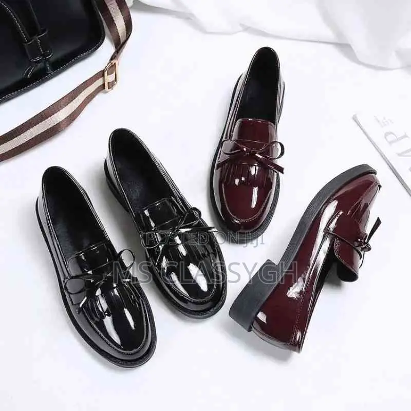 Leather Women Loafers British Tassel Casual Female Flat Shoe