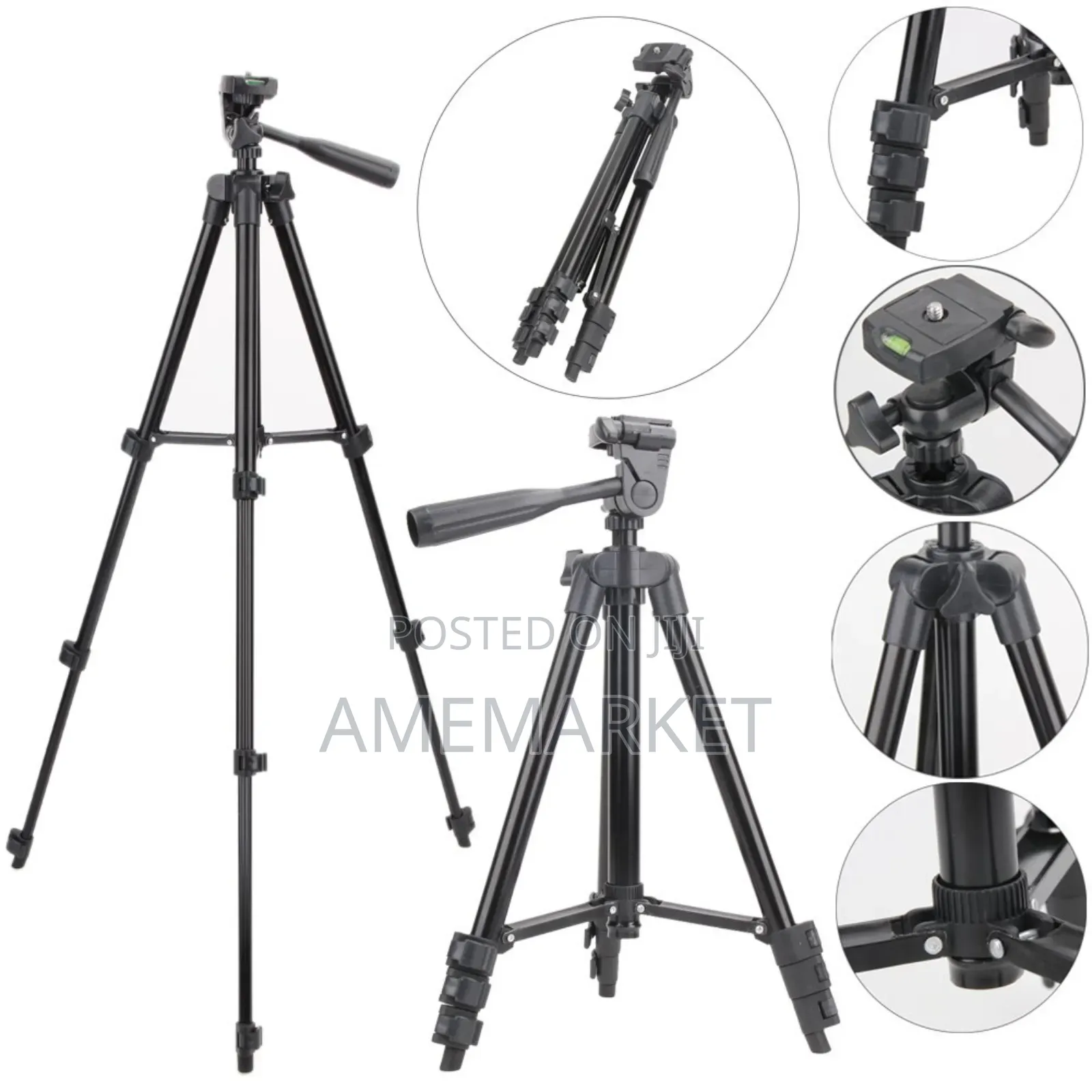 Professional 102cm Travel Digital Camera Tripod Stand.