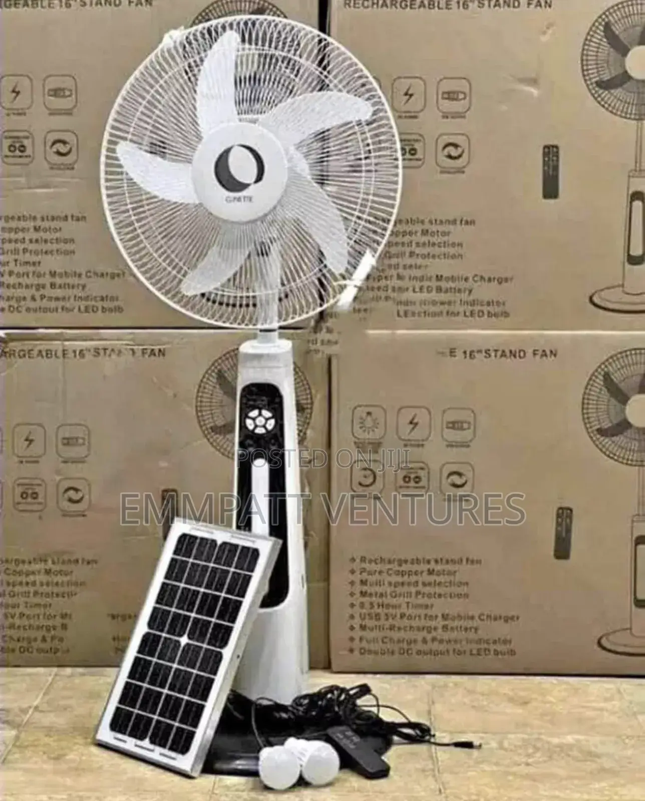 Clinette Rechargeable Fan