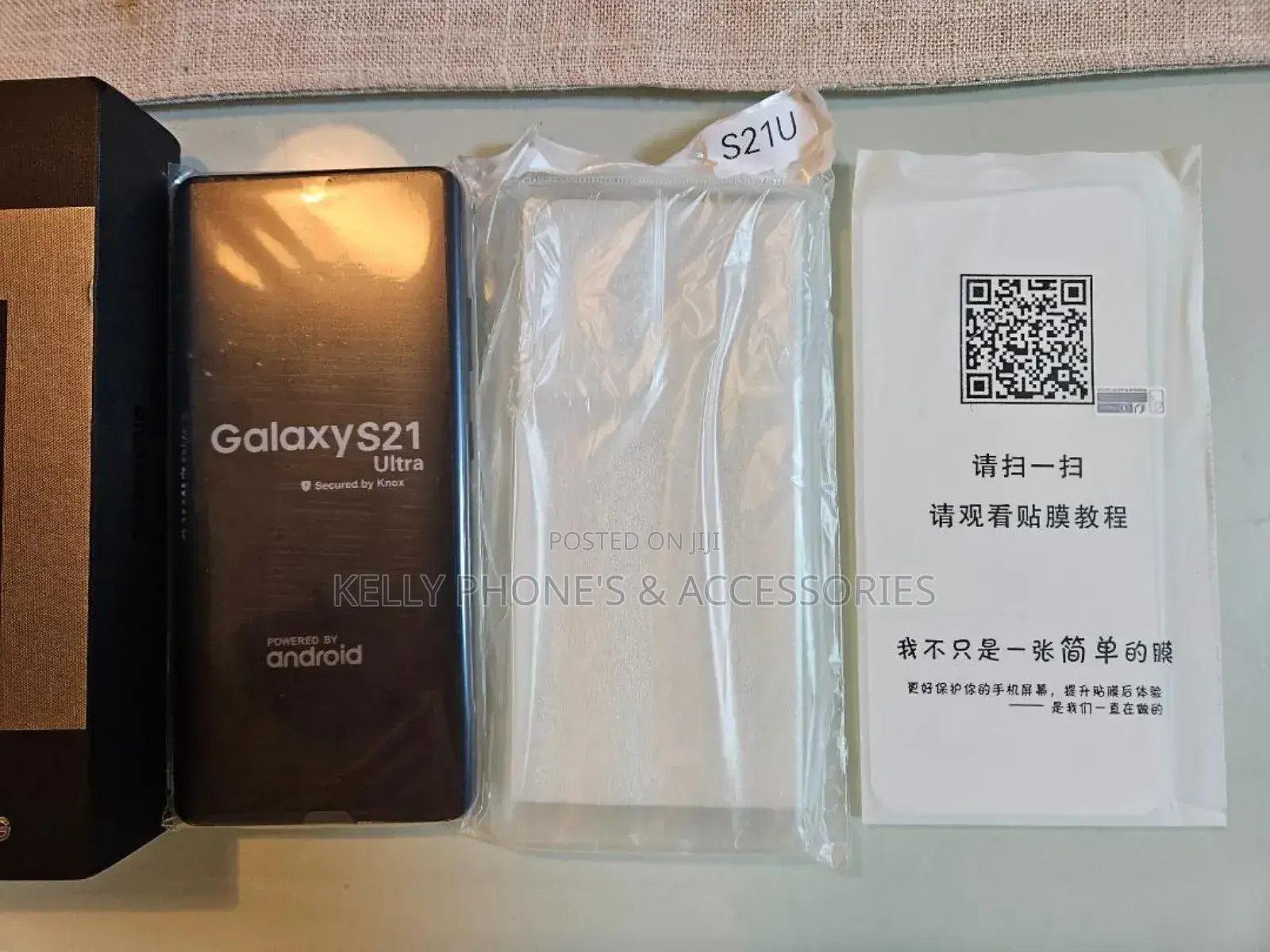 New Samsung Galaxy S21 Ultra 5G 256 GB Black