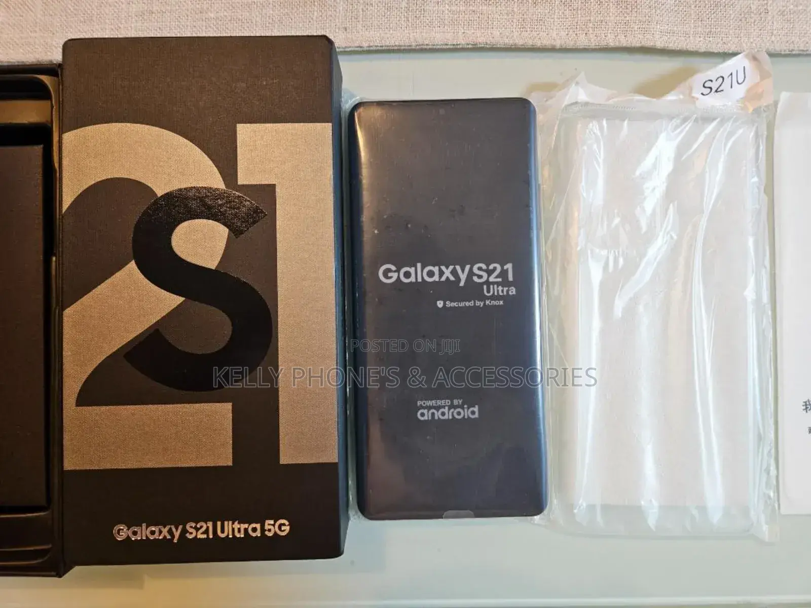 New Samsung Galaxy S21 Ultra 5G 256 GB Black