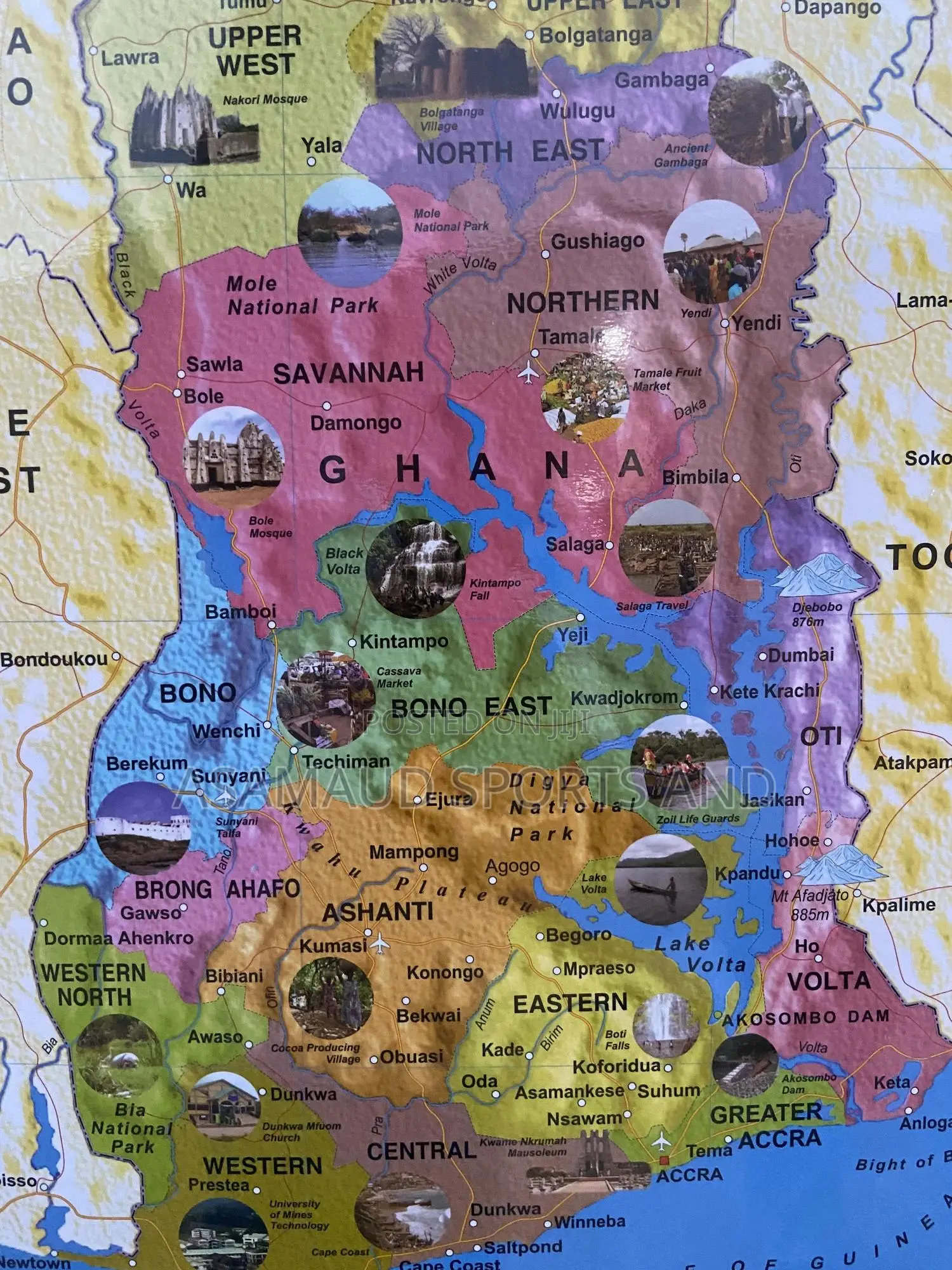 Original Laminated Ghana Calendar Available at Cool Price