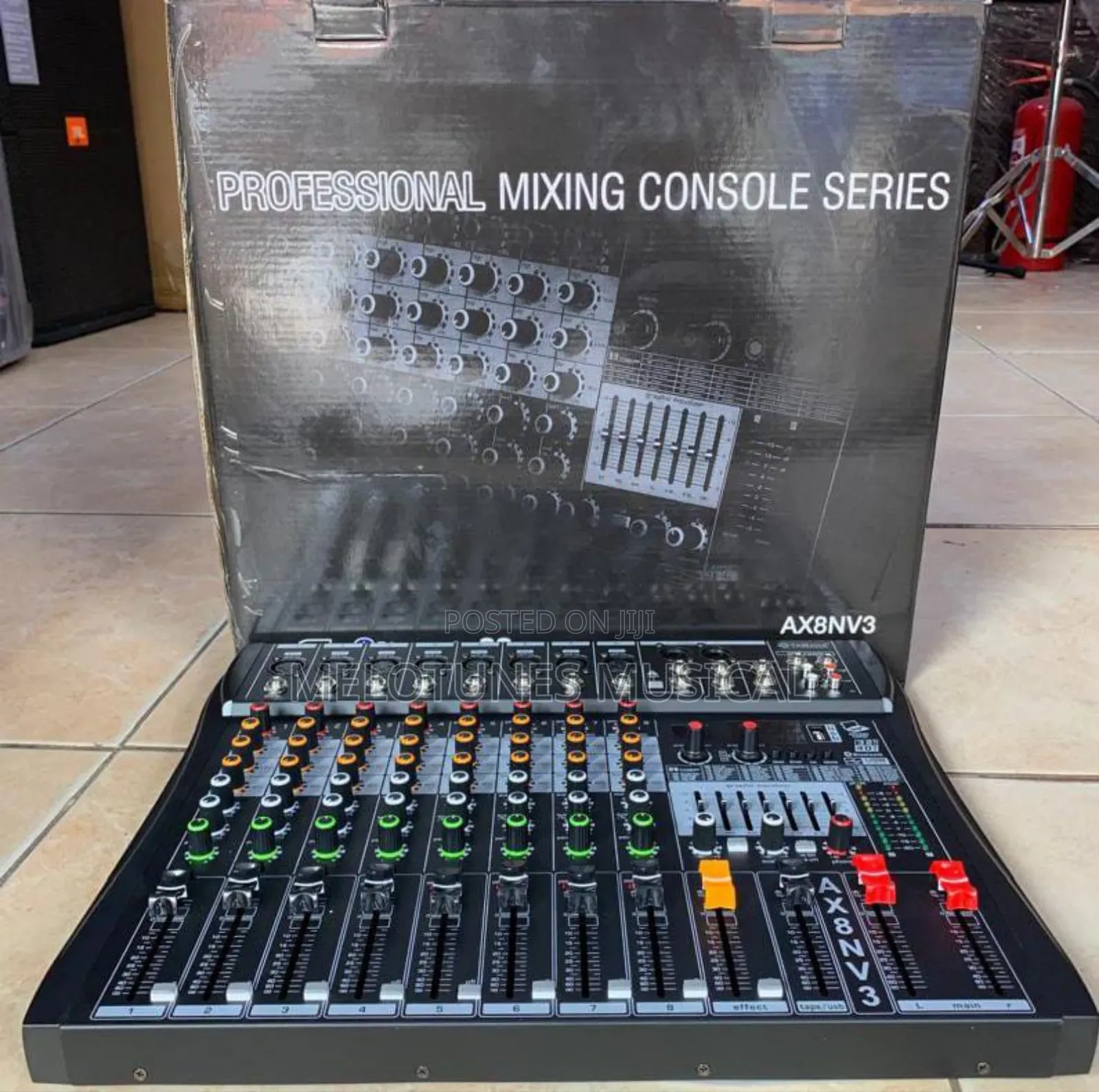 Yamaha Ax8nv3 8-Channel Mixer
