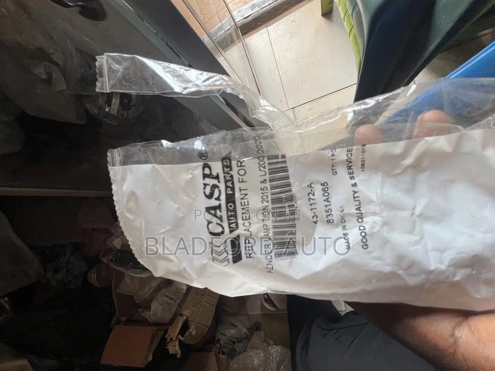 L200 2016 Triton Fender Light Pair
