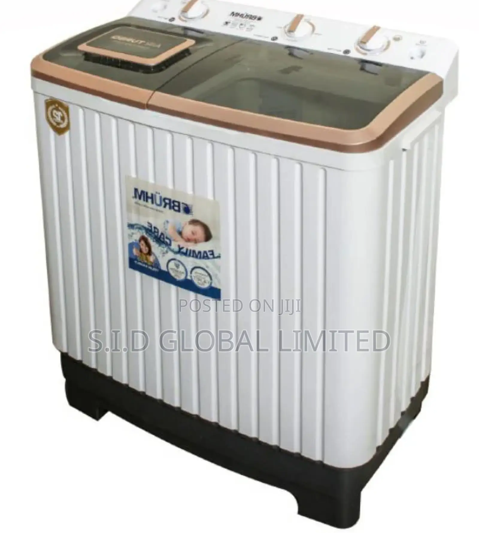 Grab Original Bruhm 8kg Twin Tub Washing Machine