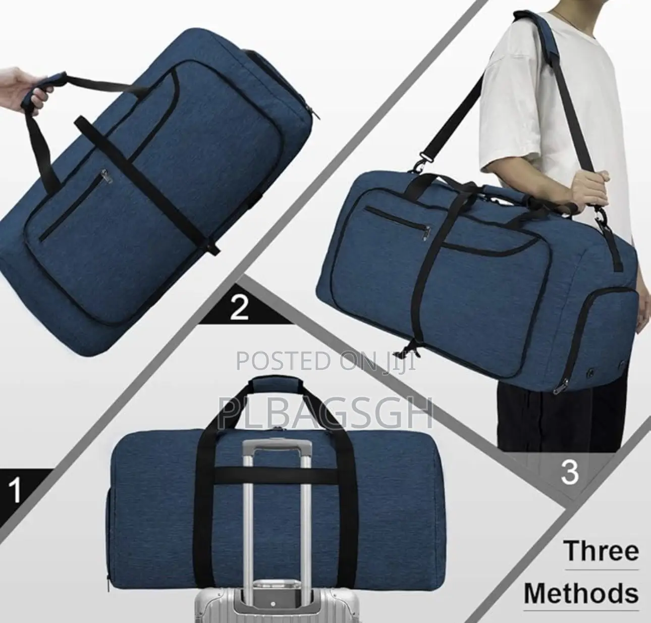 Packing Folded Bag 31 Inches Long Light Weight at Plbagsgh