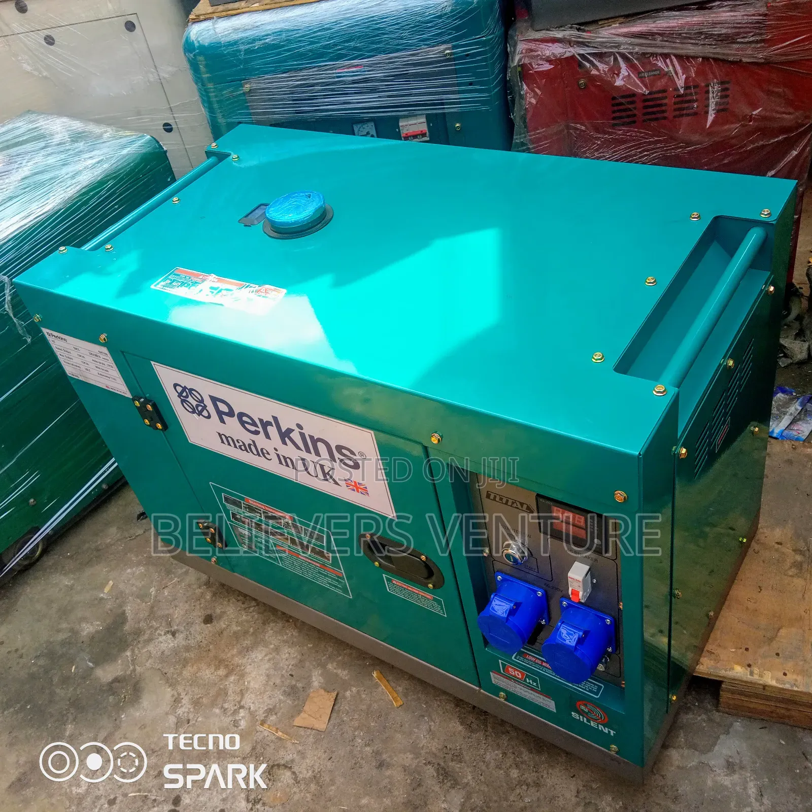 UK Made Generator 15kva Diesel 16500watt Perkins Generator